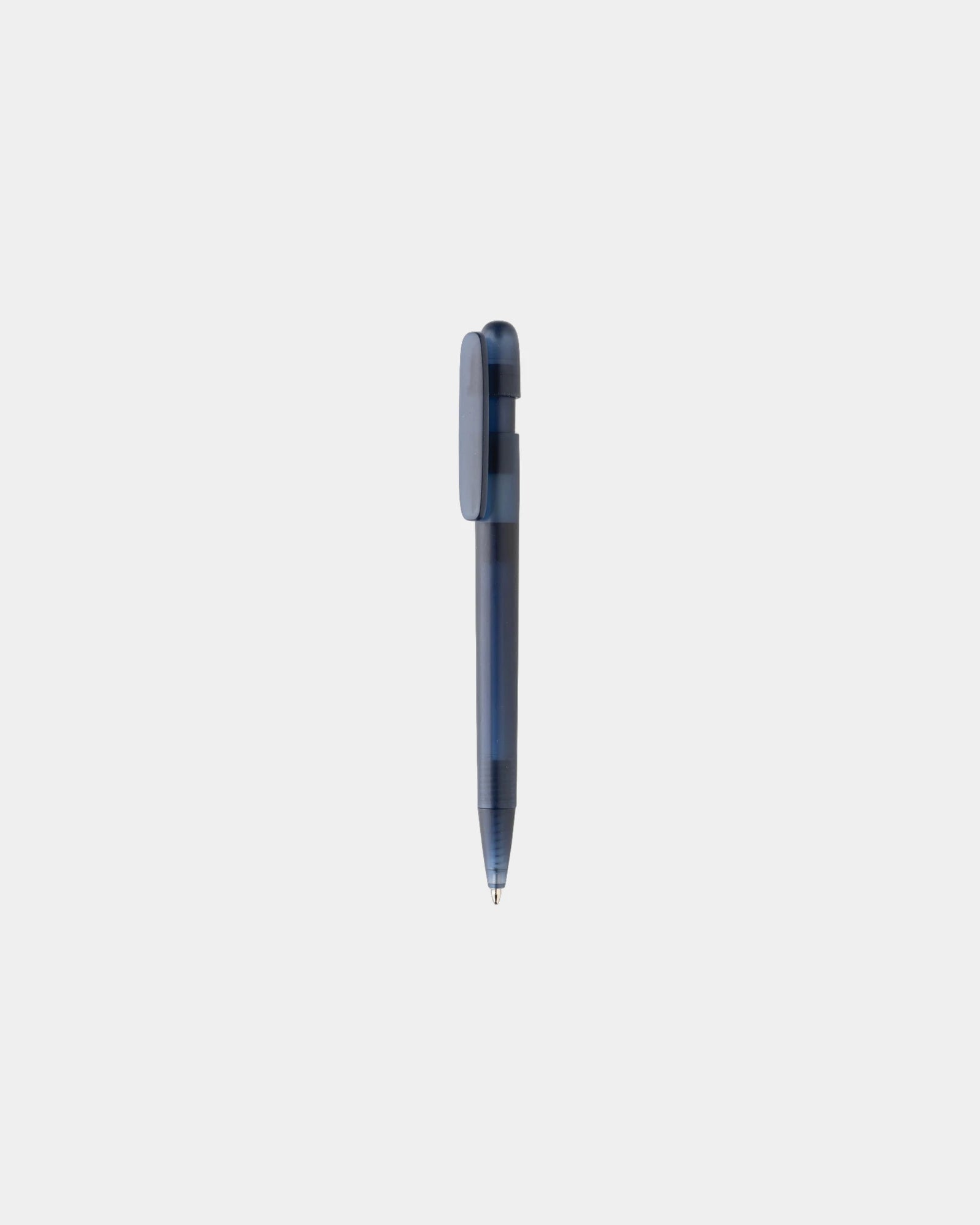 Pen gerecycled ABS GRS Devin om te personaliseren - Marineblauw