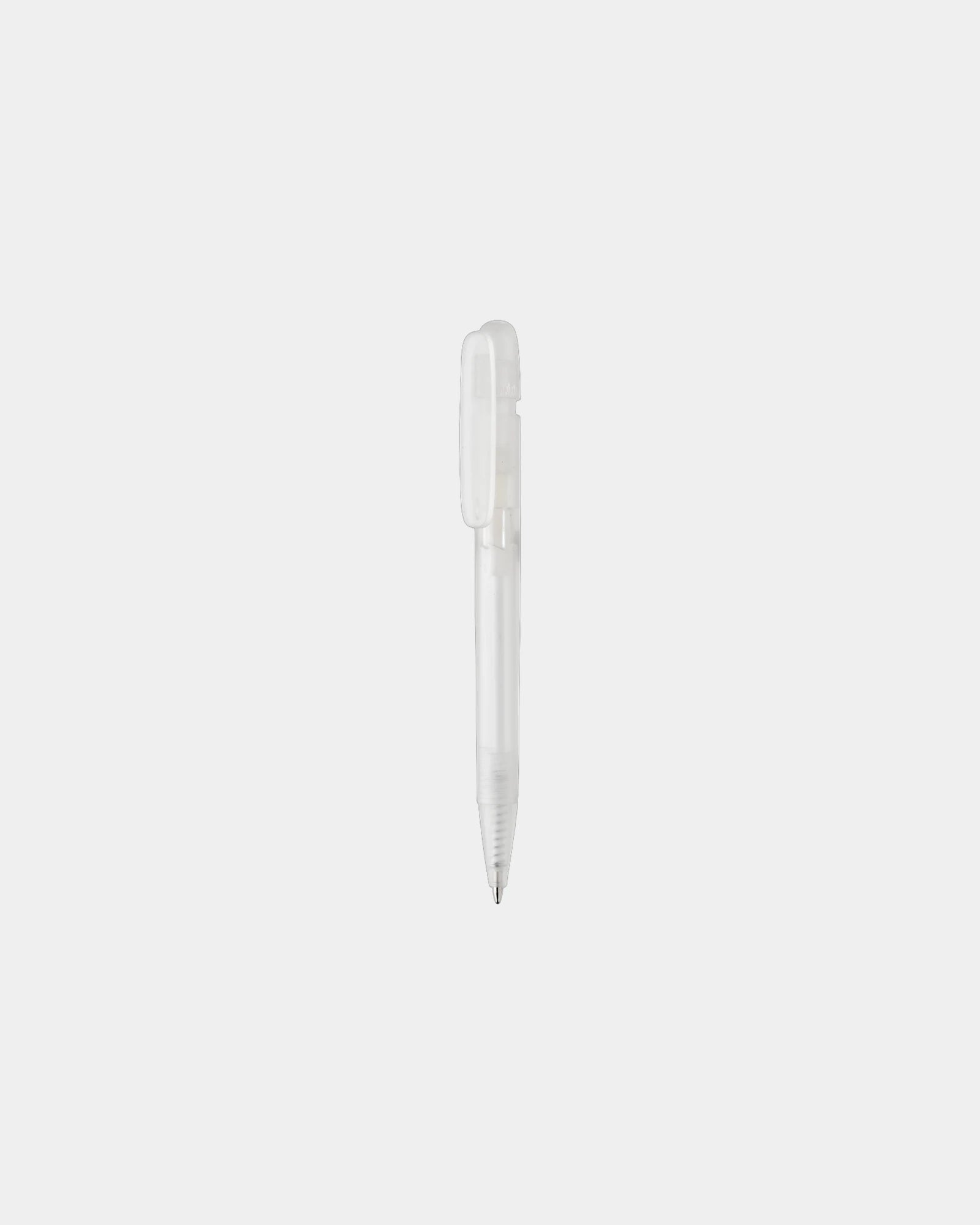 Pen gerecycled ABS GRS Devin om te personaliseren - Wit