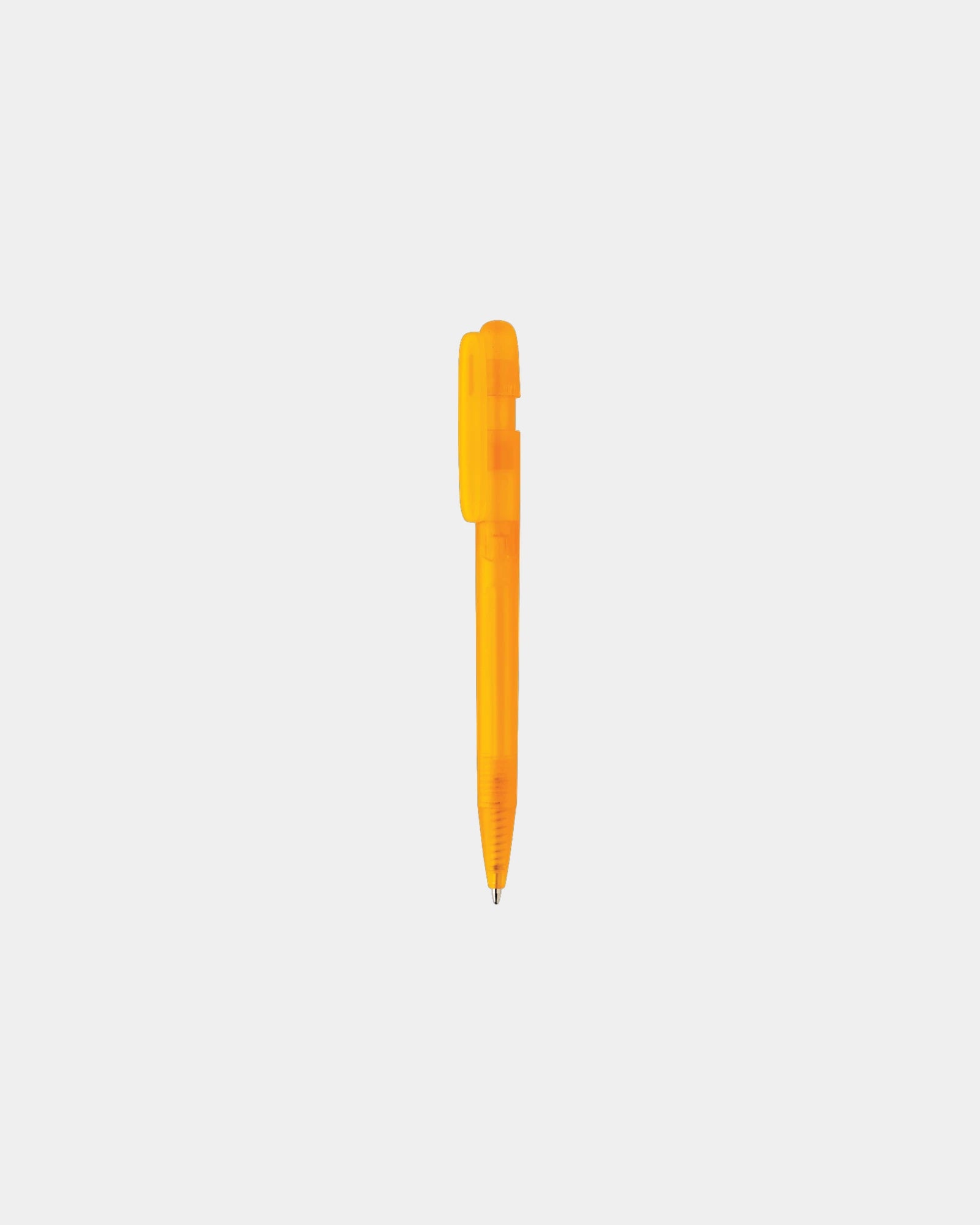 Pen gerecycled ABS GRS Devin om te personaliseren - Oranje