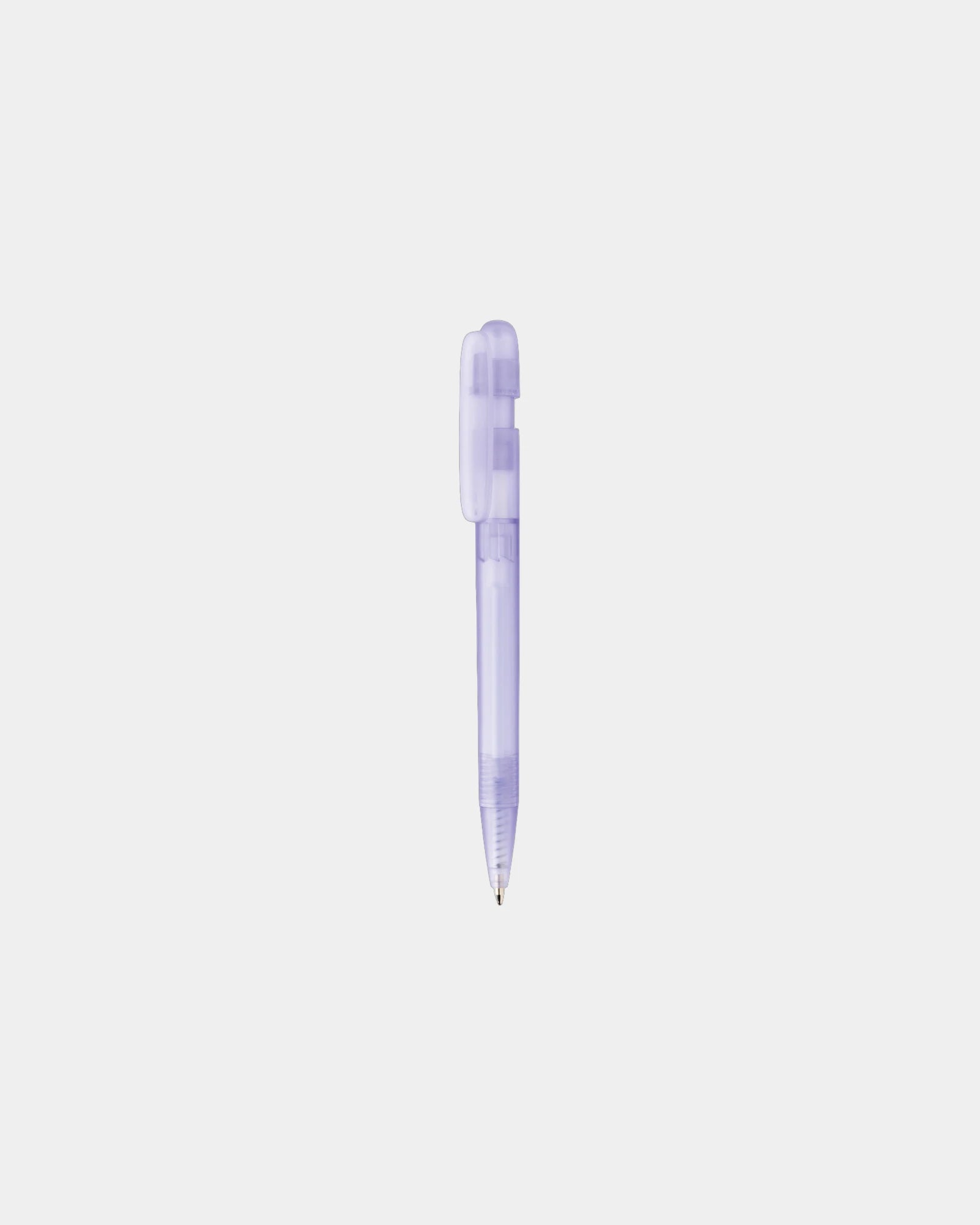 Pen gerecycled ABS GRS Devin om te personaliseren - Paars