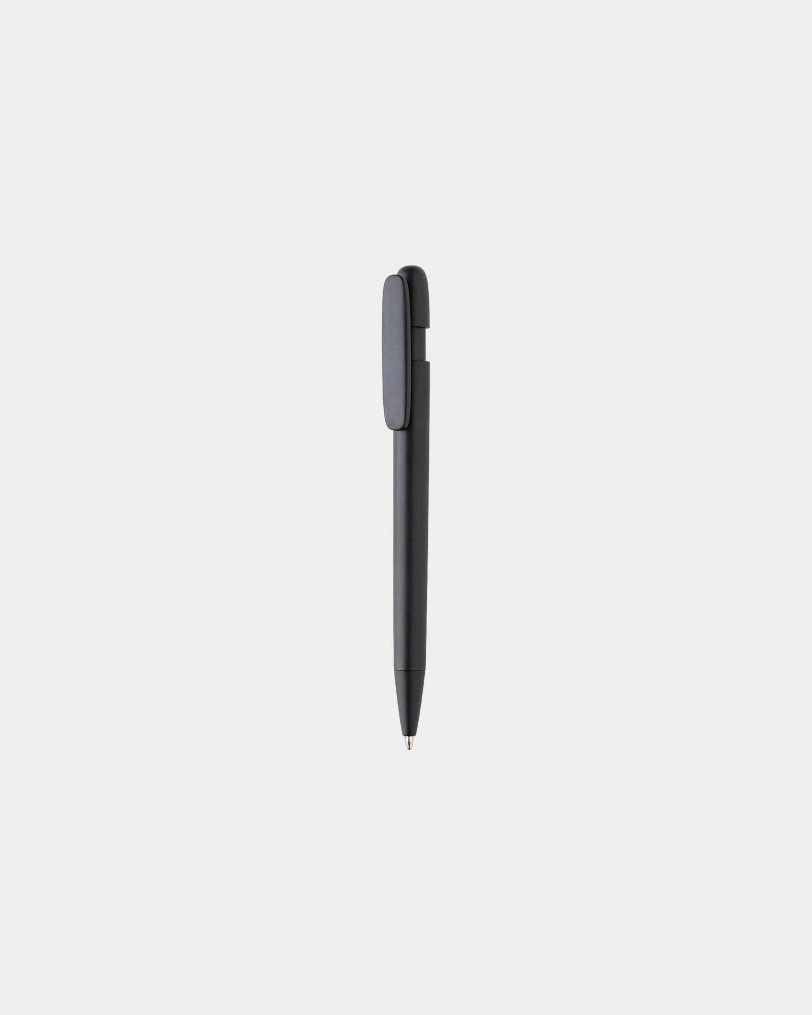 Pen gerecycled ABS GRS Devin om te personaliseren - Zwart