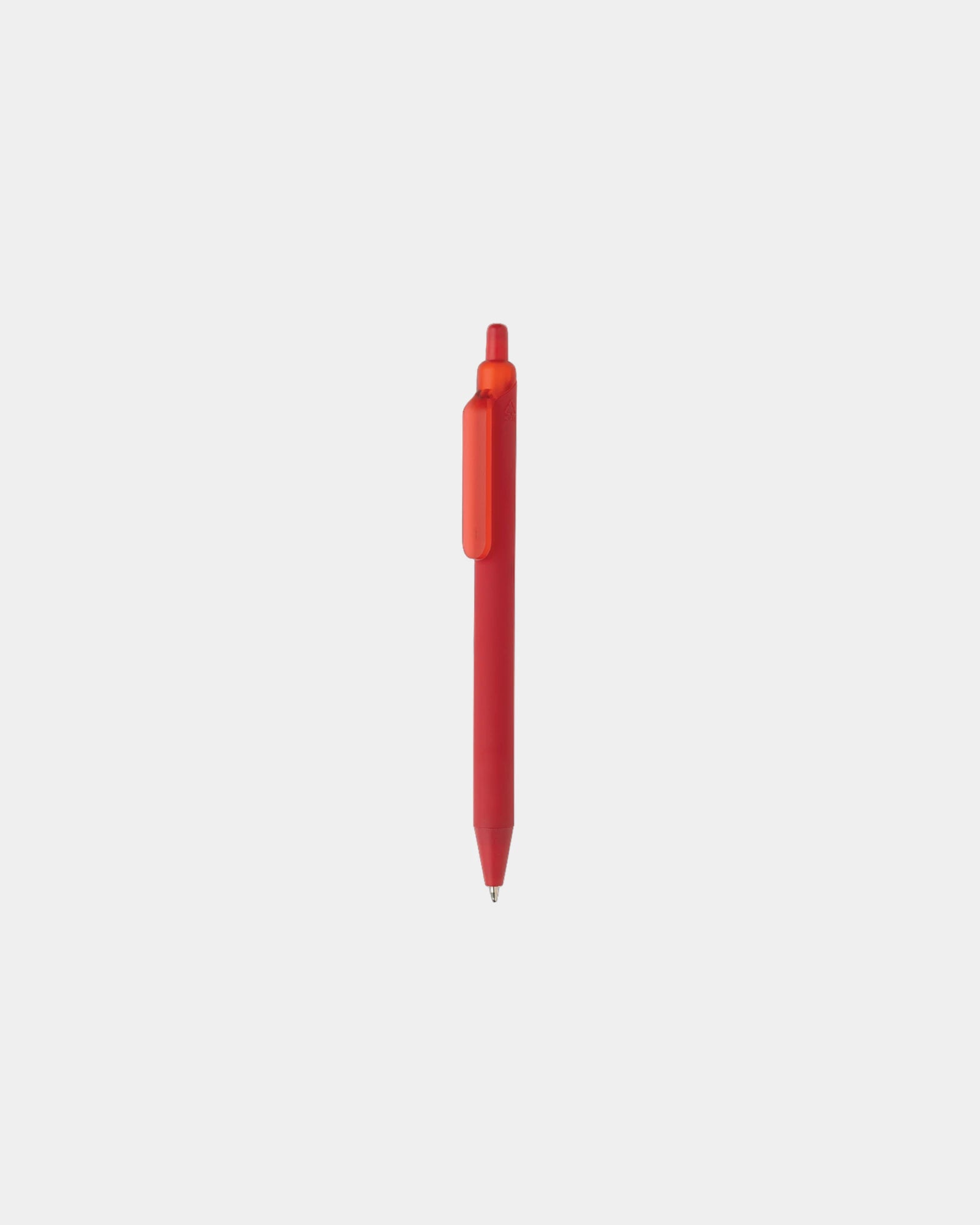 Pen gerecycled ABS GRS gecertificeerd om te personaliseren - Rood
