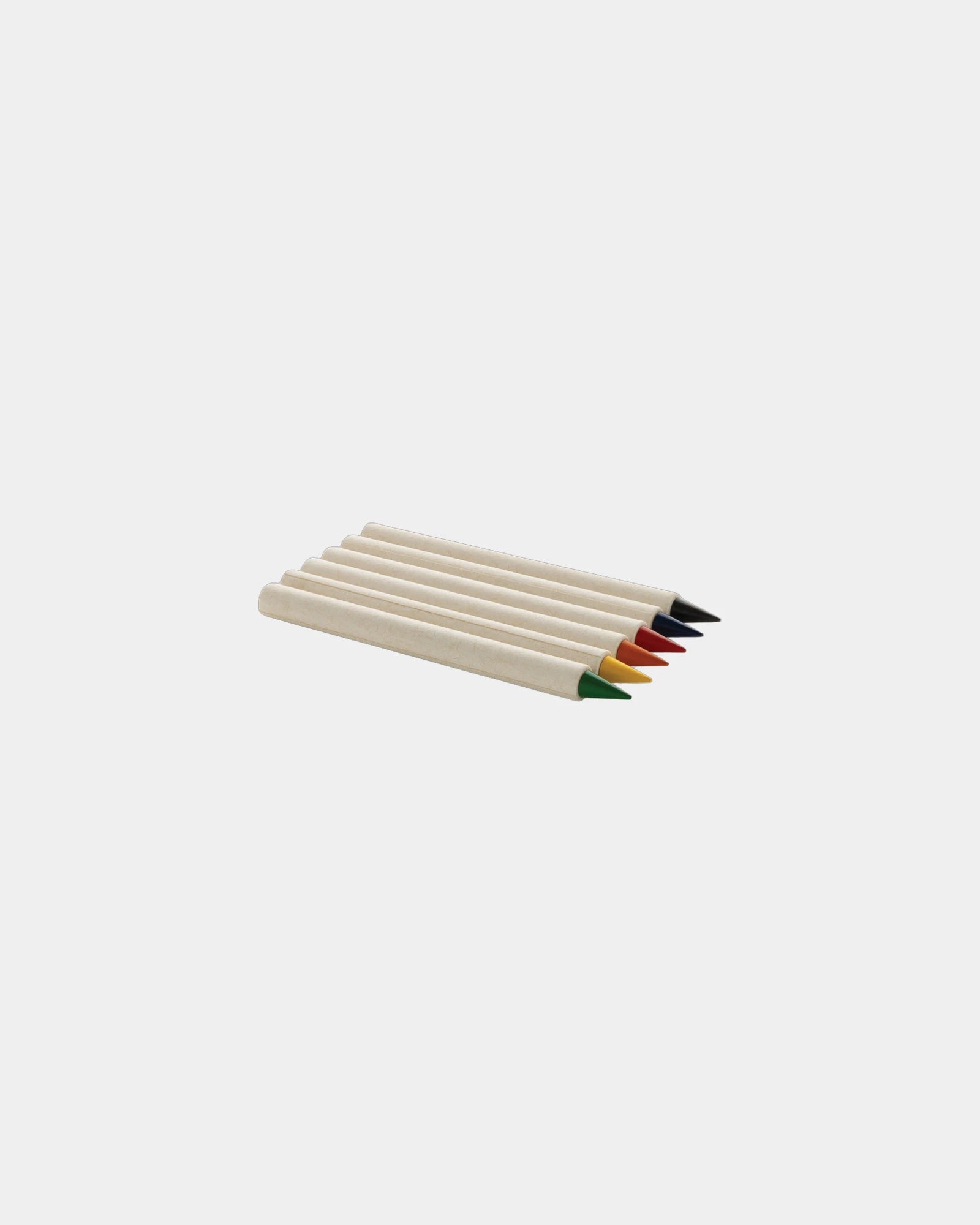 Kleurpotloden set gerecycled GRS om te personaliseren - Wit