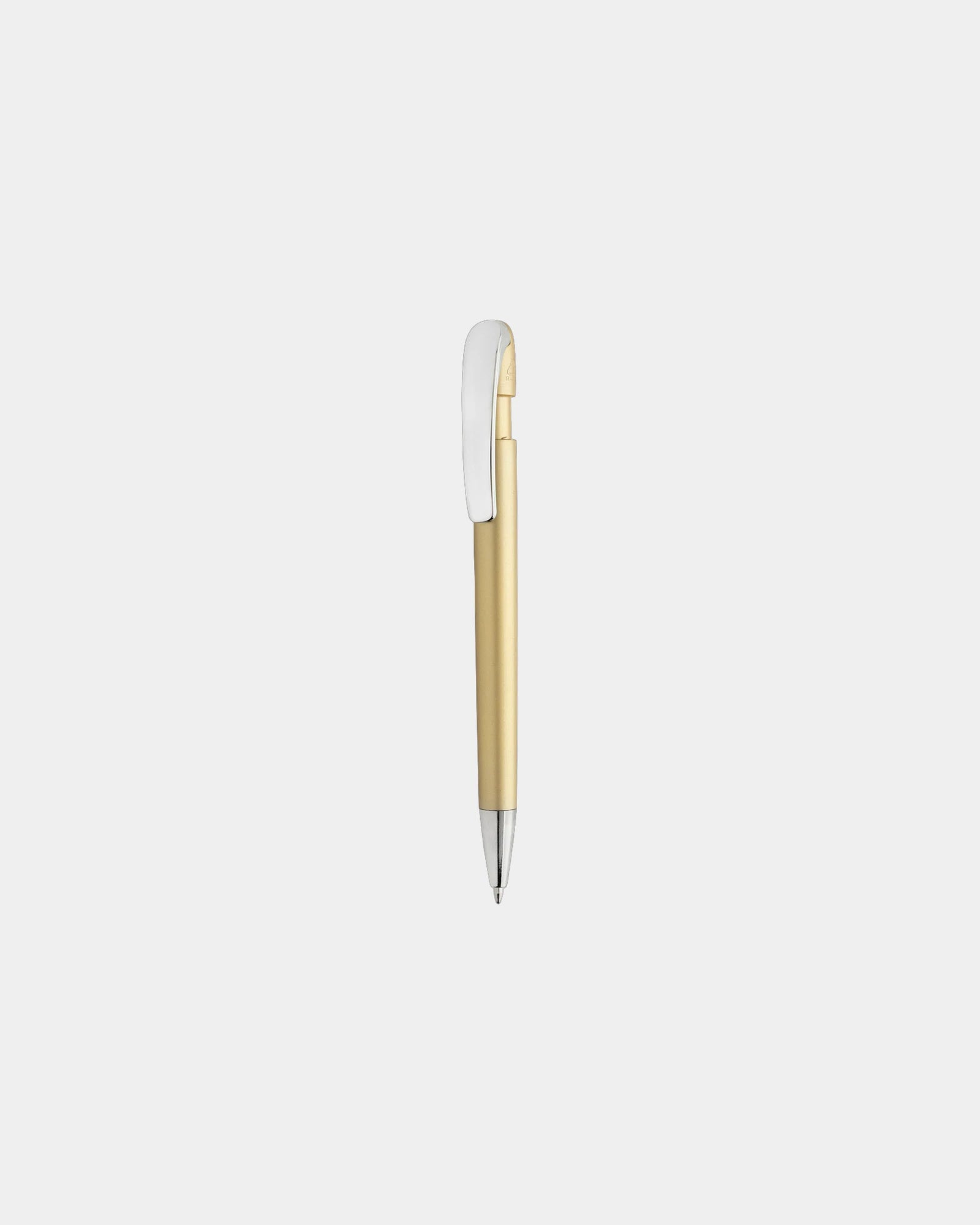 Pen gerecycled ABS metalen clip Glide om te personaliseren - Goudkleurig