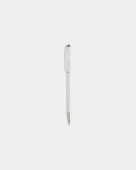 Pen gerecycled ABS metalen clip Glide om te personaliseren - Wit