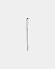 Pen gerecycled ABS metalen clip Glide om te personaliseren - Grijs
