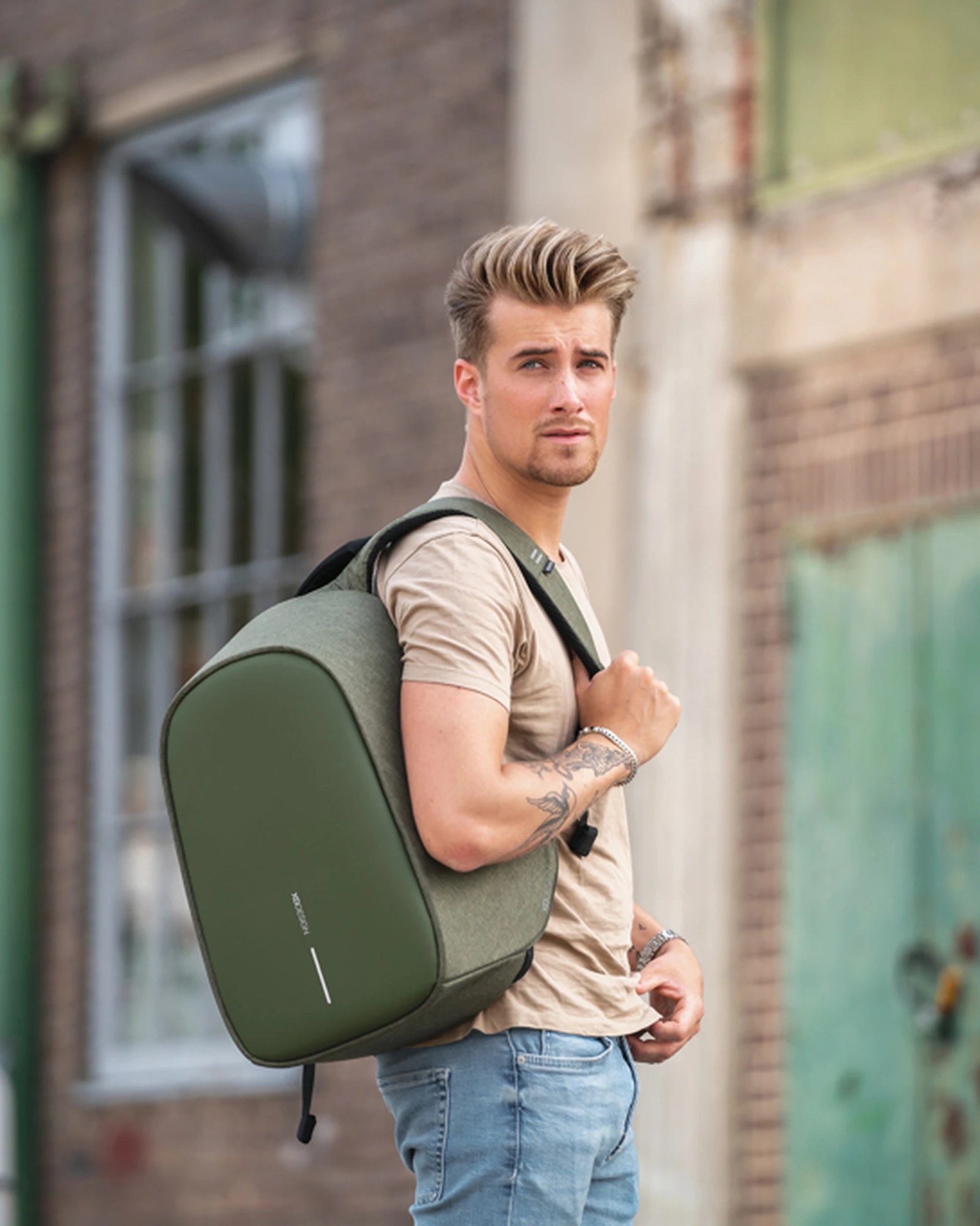Anti-diefstal gerecyclede rugzak RPET om te personaliseren - 47