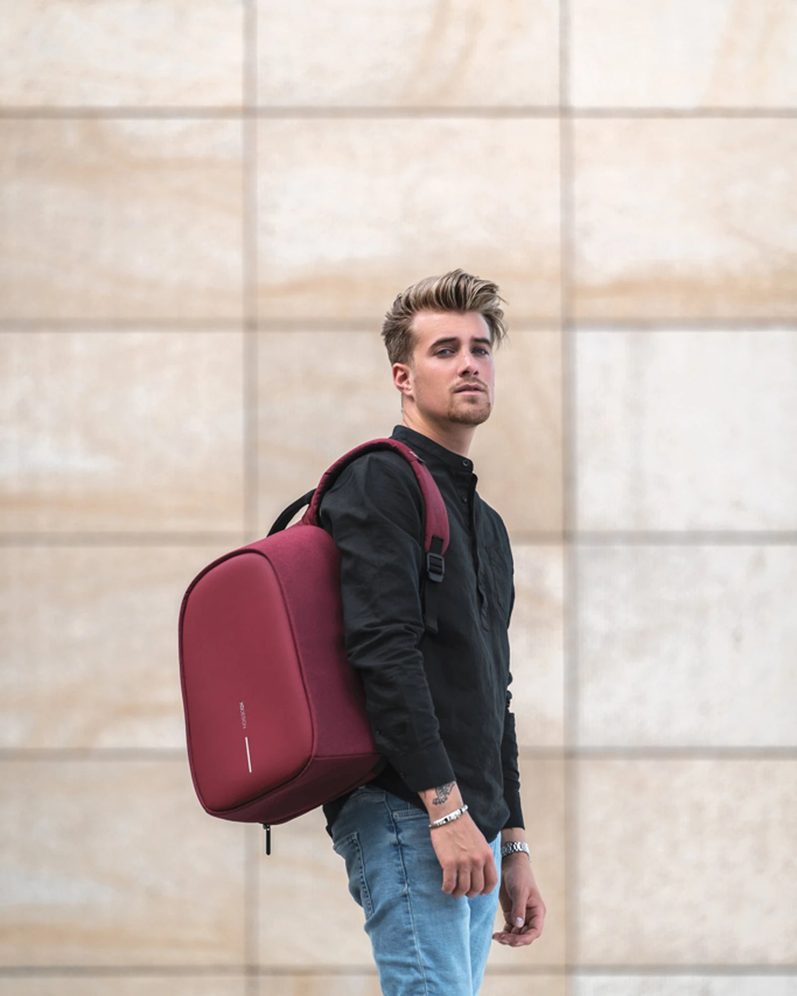 Anti-diefstal gerecyclede rugzak RPET om te personaliseren - 28