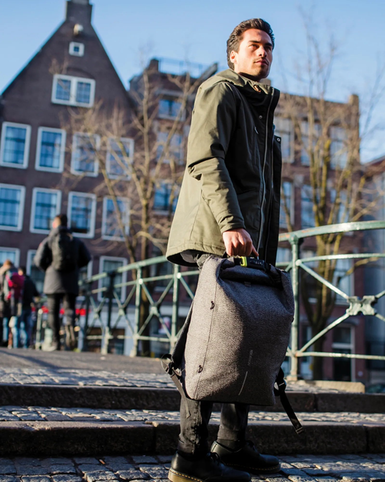 Rugzak antidiefstal anti-lacération 27L om te personaliseren - 10