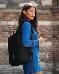 Rugzak antidiefstal RPET Bobby Soft 16L om te personaliseren - 10