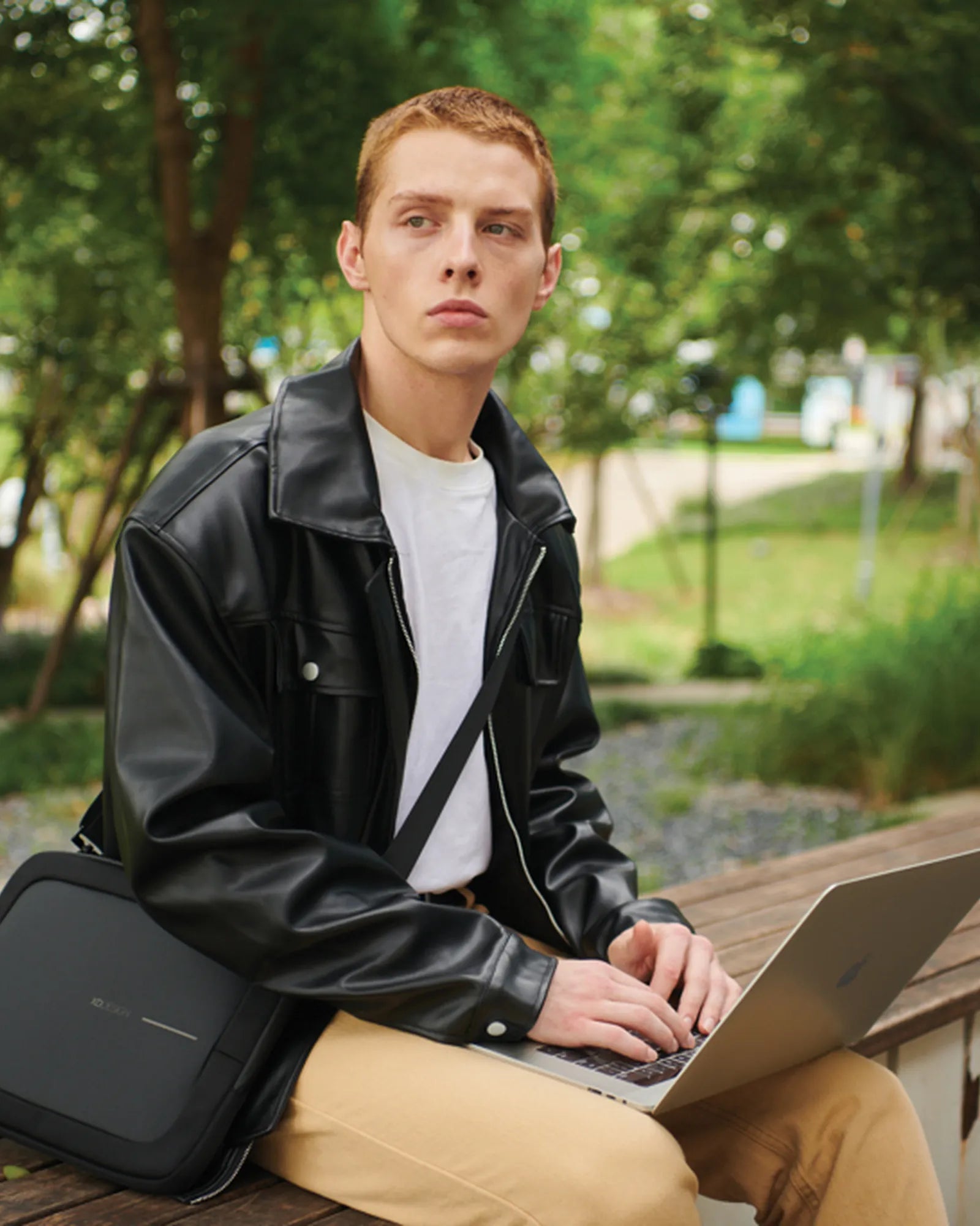 Laptophoes gerecycled RPET 16" om te personaliseren - 9