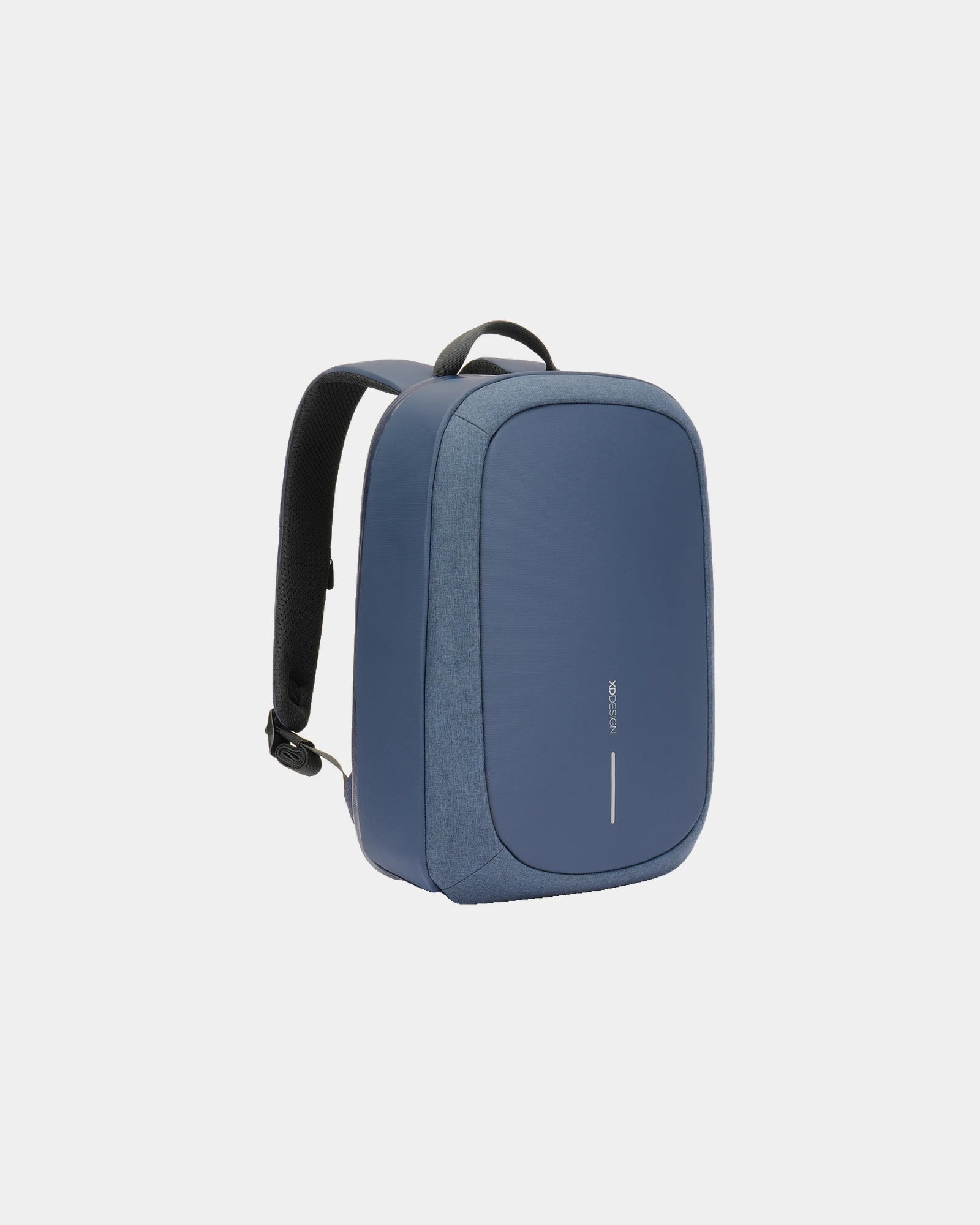 Rugzak anti-diefstal gerecycled RPET om te personaliseren - Marineblauw