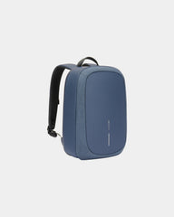 Rugzak anti-diefstal gerecycled RPET om te personaliseren - Marineblauw