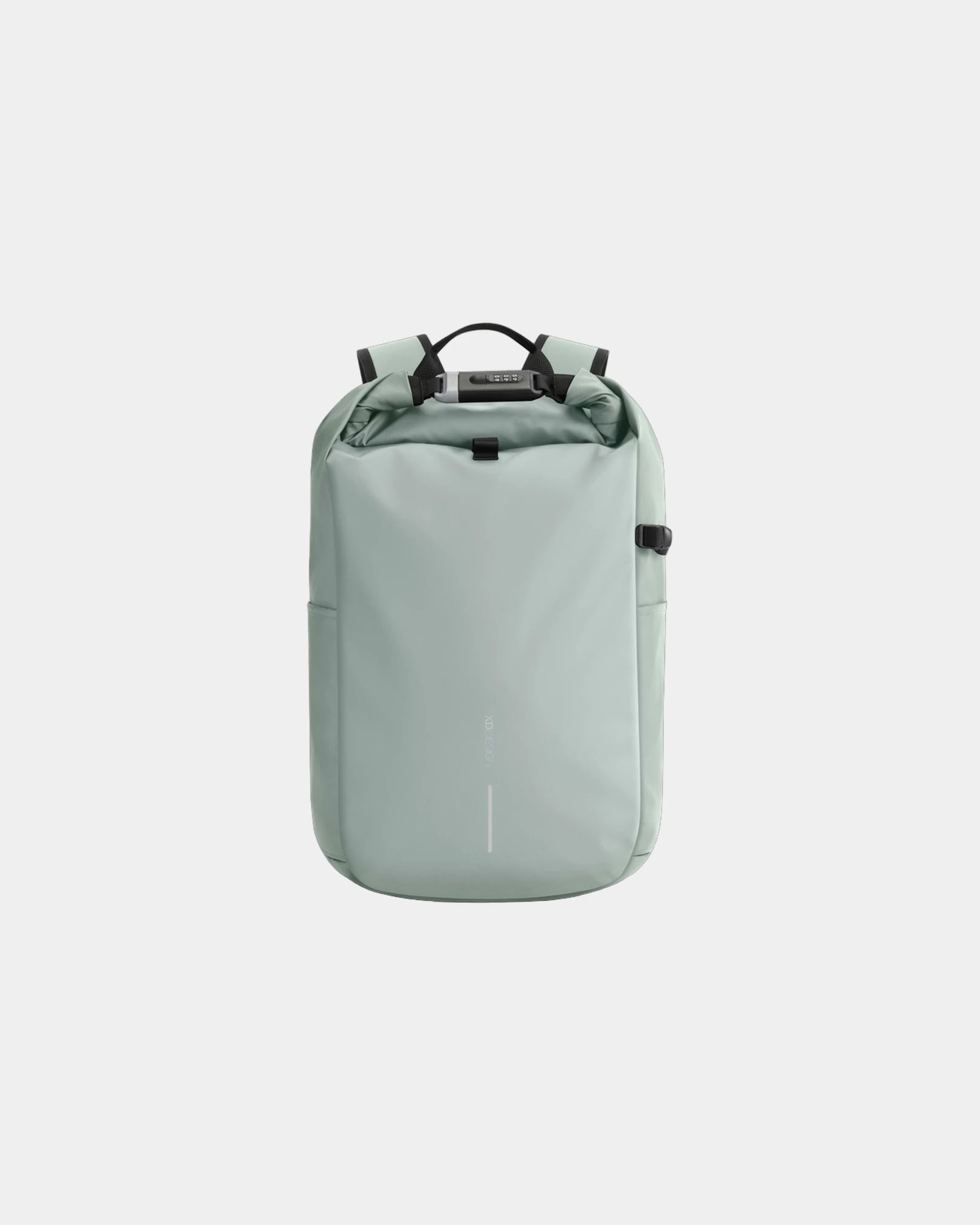 Rugzak antidiefstal waterdicht rPET 26L om te personaliseren - IJsbergroen