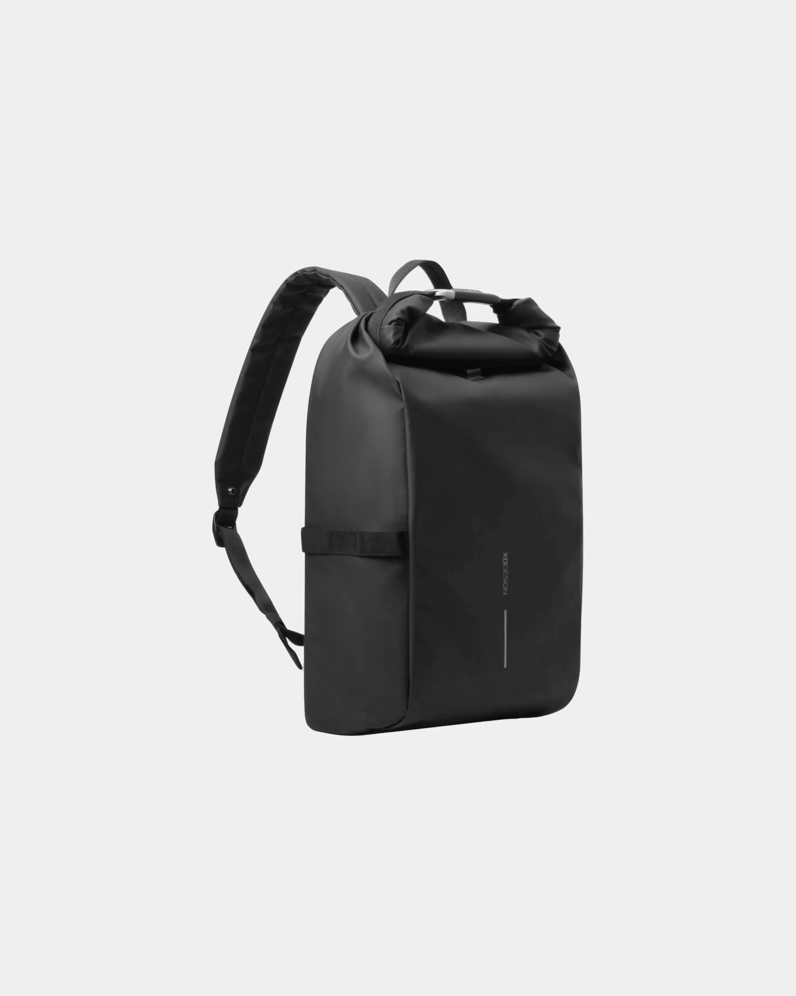 Rugzak waterbestendig gerecycled 24L om te personaliseren - Zwart