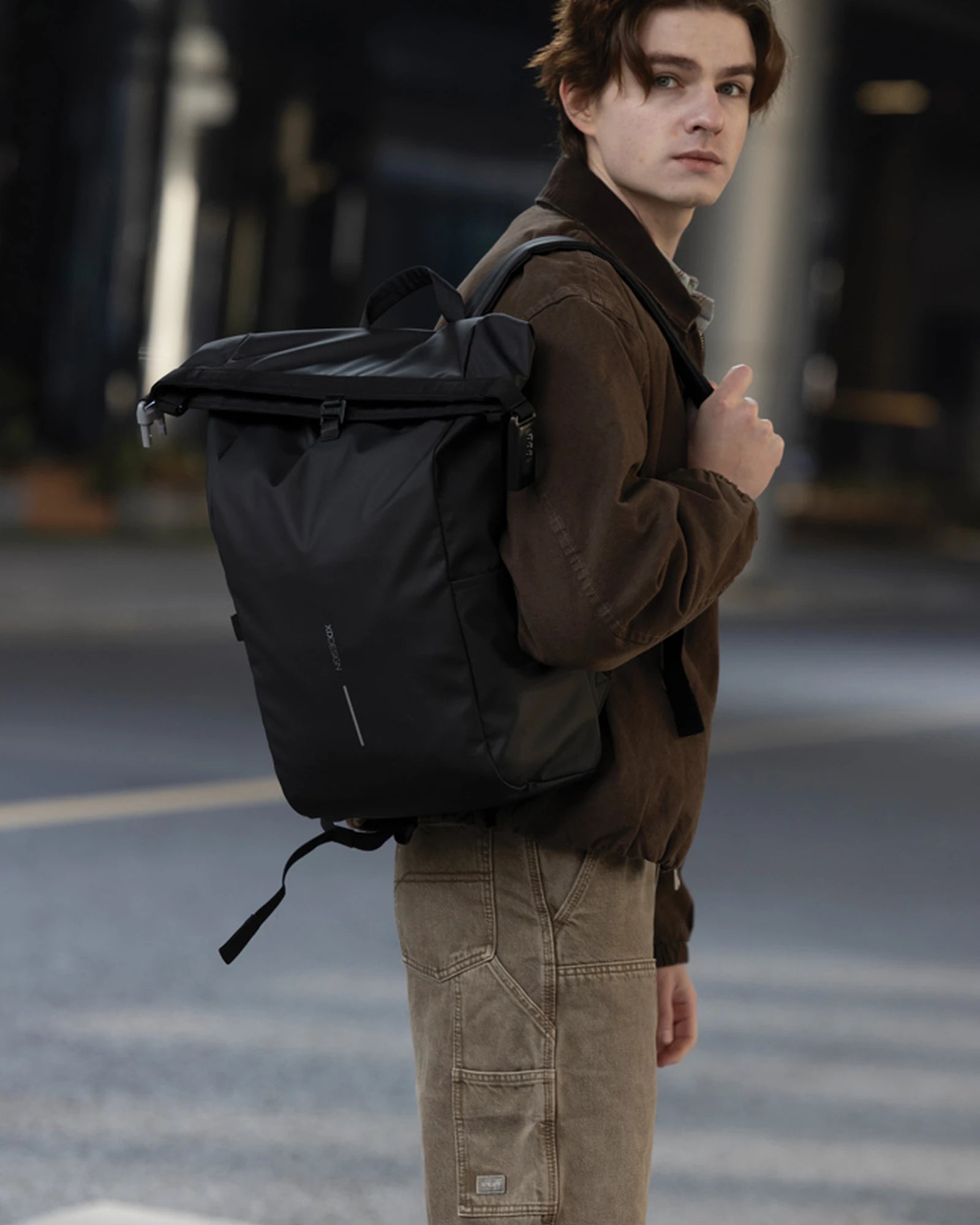 Rugzak waterbestendig gerecycled 24L om te personaliseren - 10