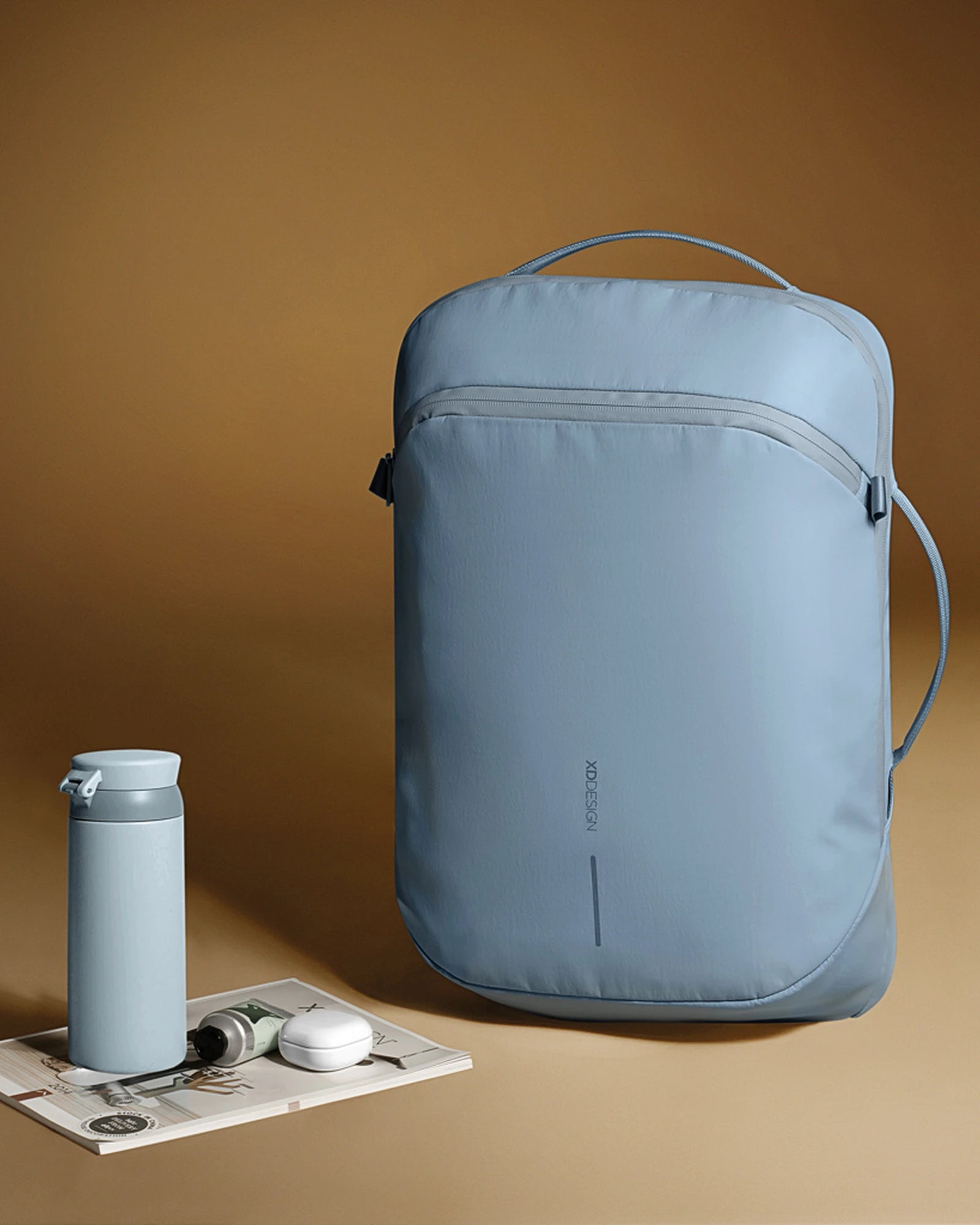 Gerecyclede rugzak nylon 15L laptop 16" om te personaliseren - 19