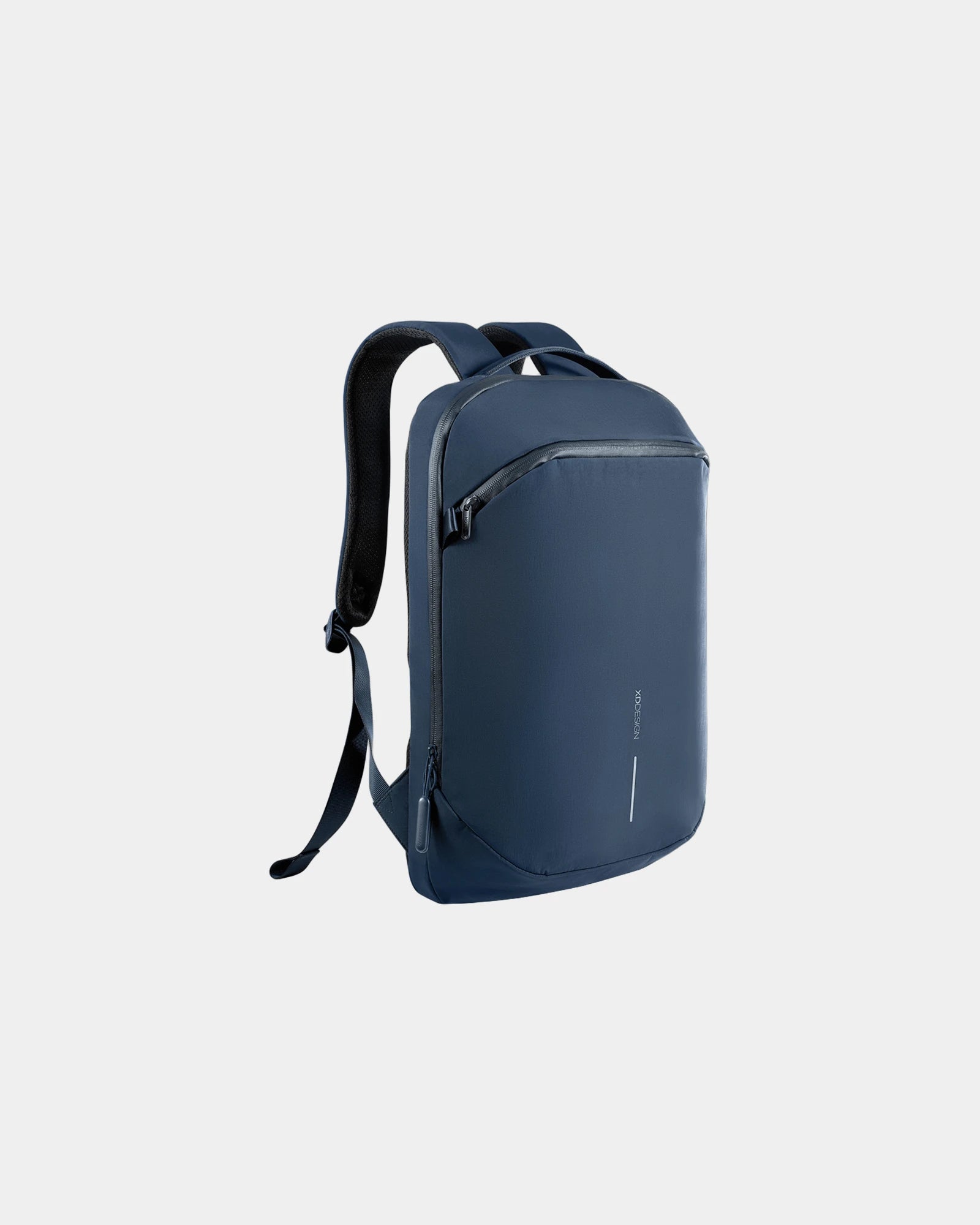 Gerecyclede rugzak nylon 15L laptop 16" om te personaliseren - Marineblauw