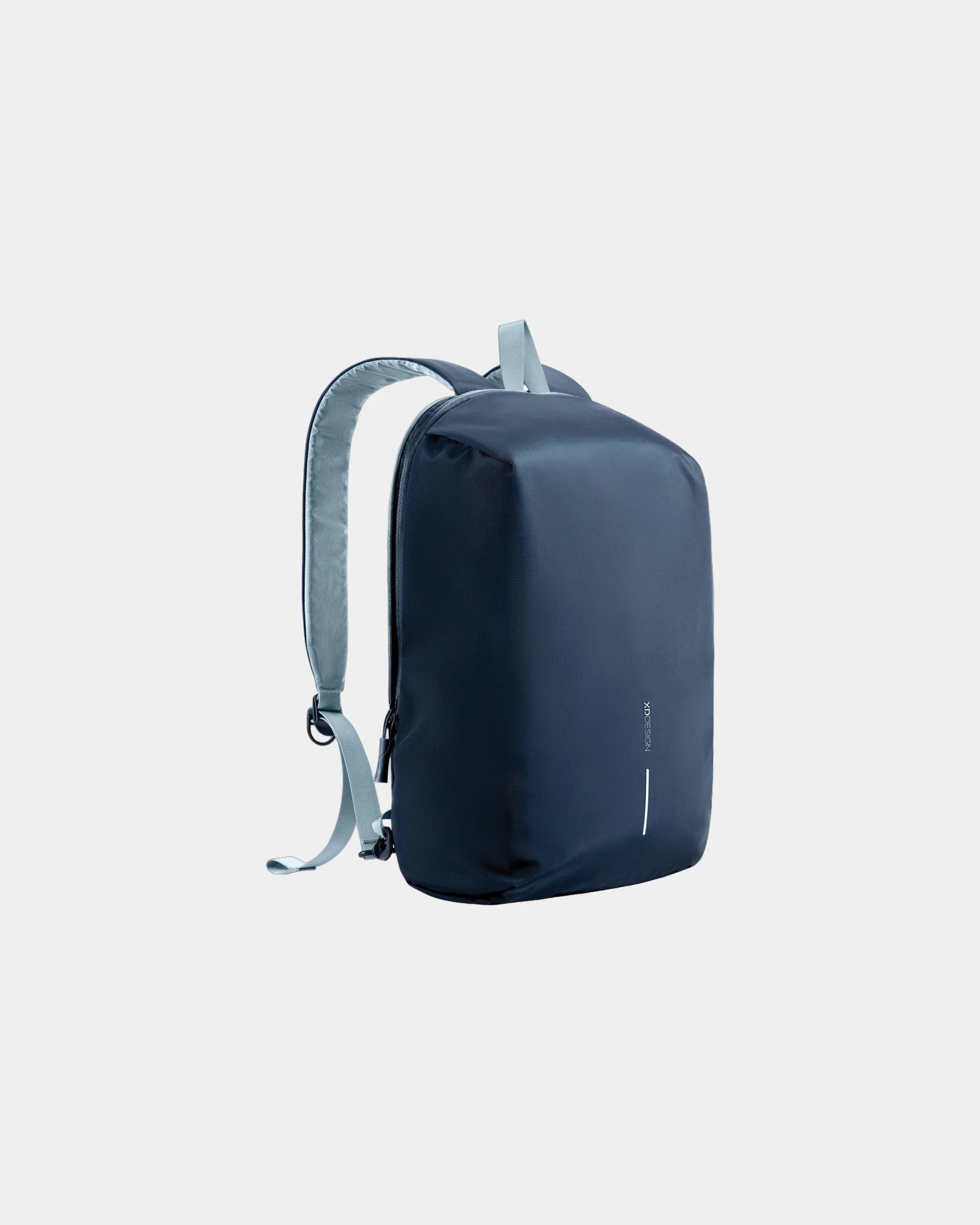Rugzak 2-in-1 gerecycled nylon 22L om te personaliseren - Lichtblauw