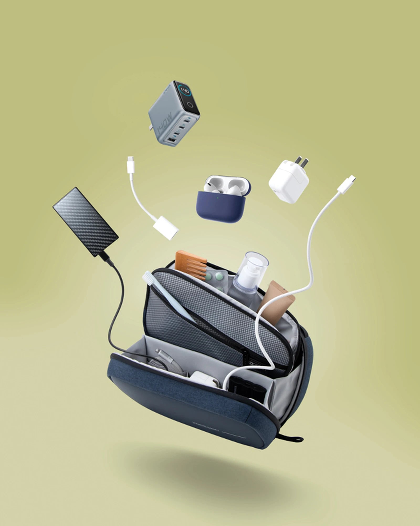 Toilettenset gerecycled RPET First om te personaliseren - 15