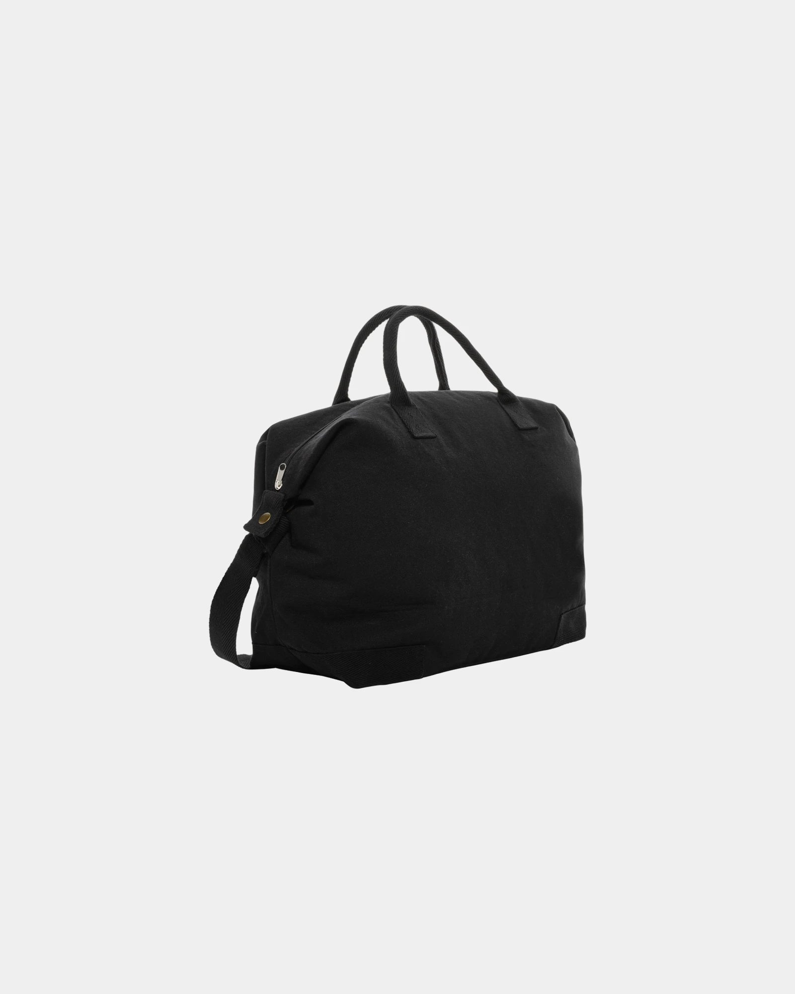 Weekendtas gerecycled katoen 500g/m² om te personaliseren - Zwart