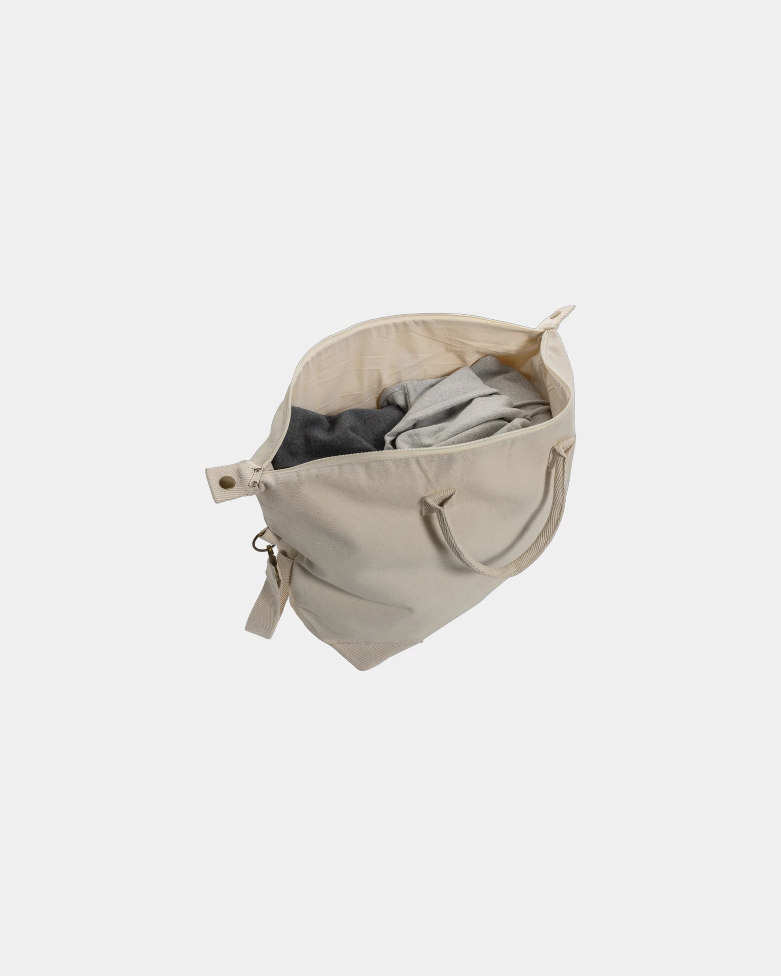 Weekendtas gerecycled katoen 500g/m² om te personaliseren - 1
