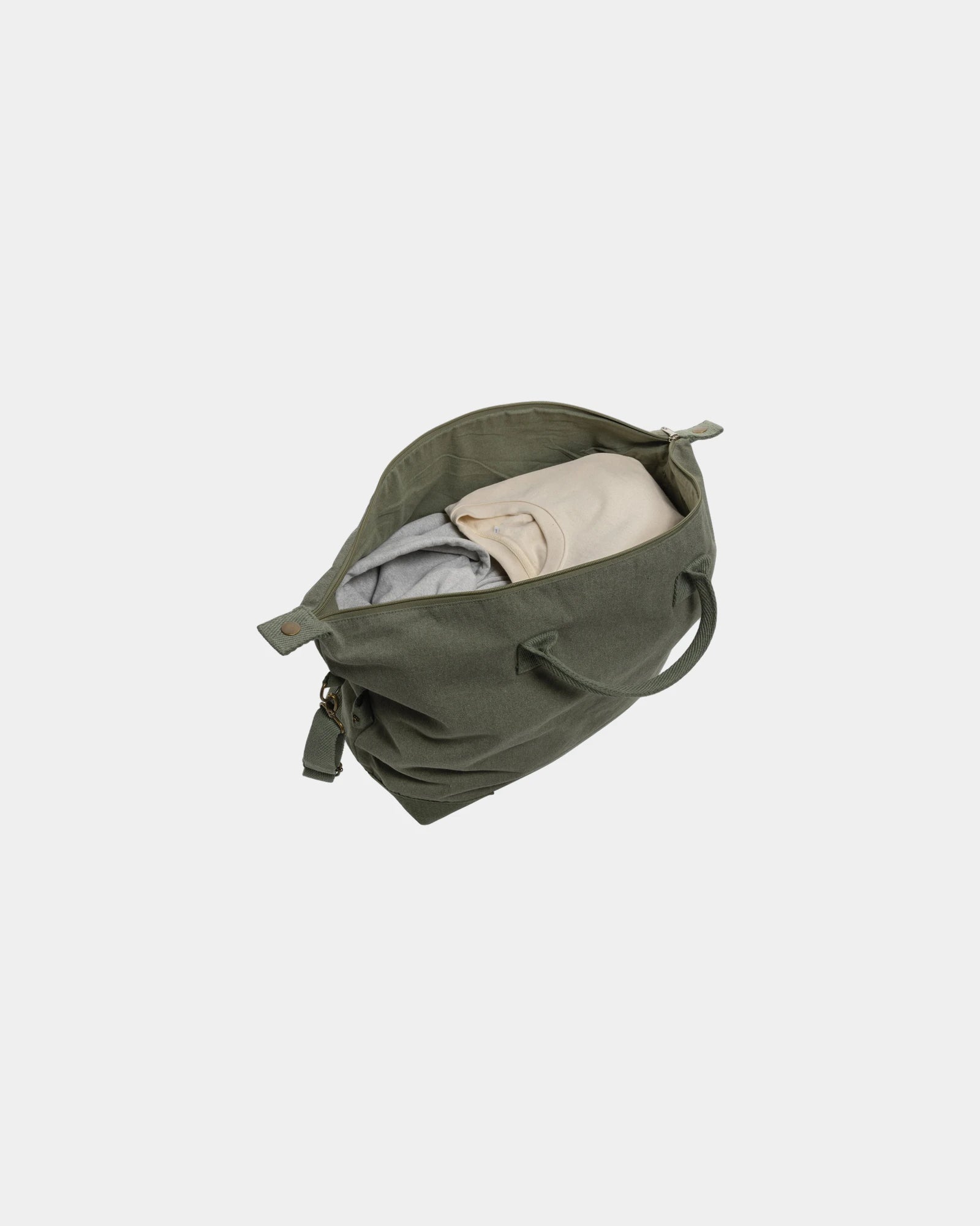 Weekendtas gerecycled katoen 500g/m² om te personaliseren - 14