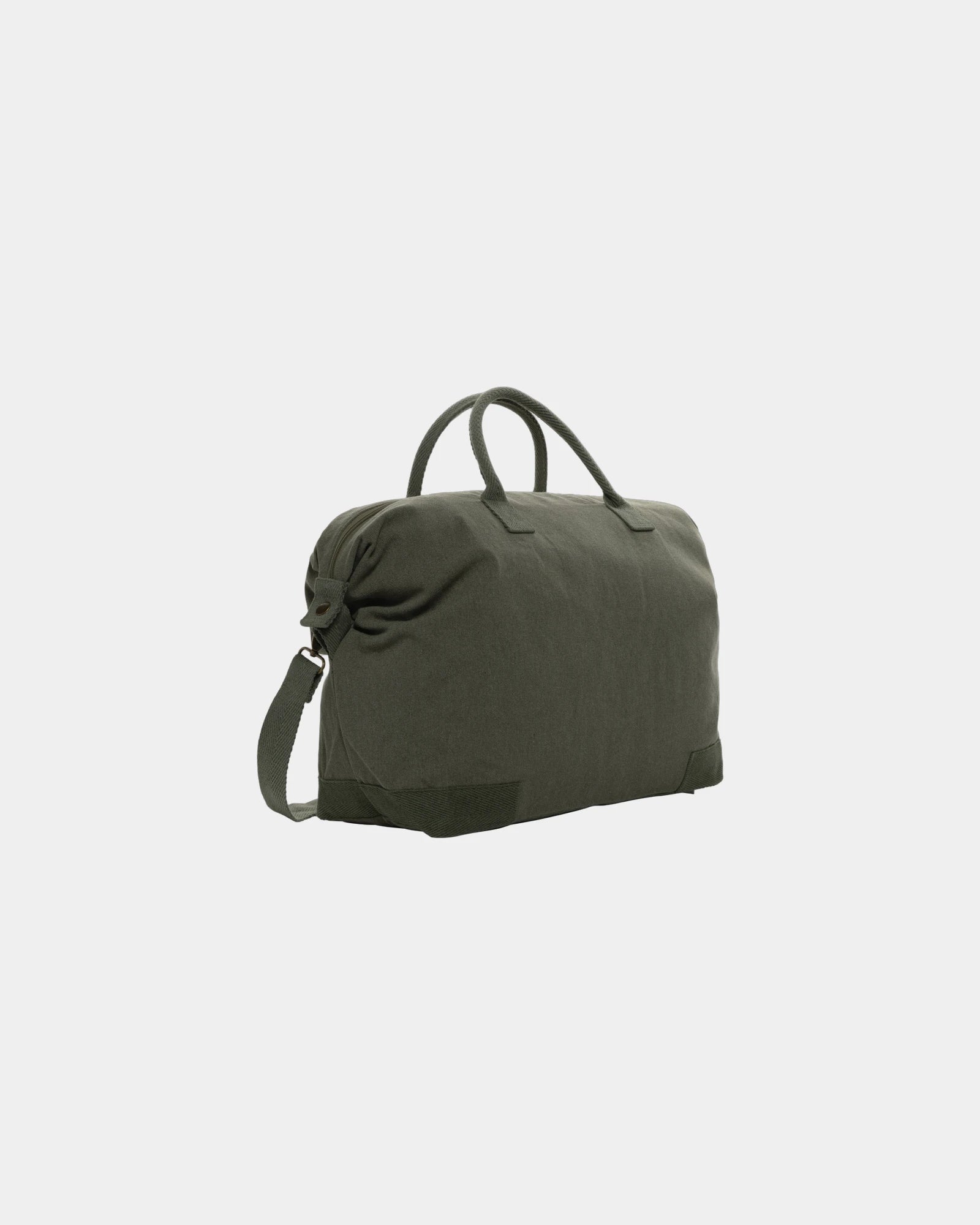 Weekendtas gerecycled katoen 500g/m² om te personaliseren - Groen