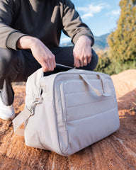 Weekendtas gerecycled RPET 40L Armond om te personaliseren - 9
