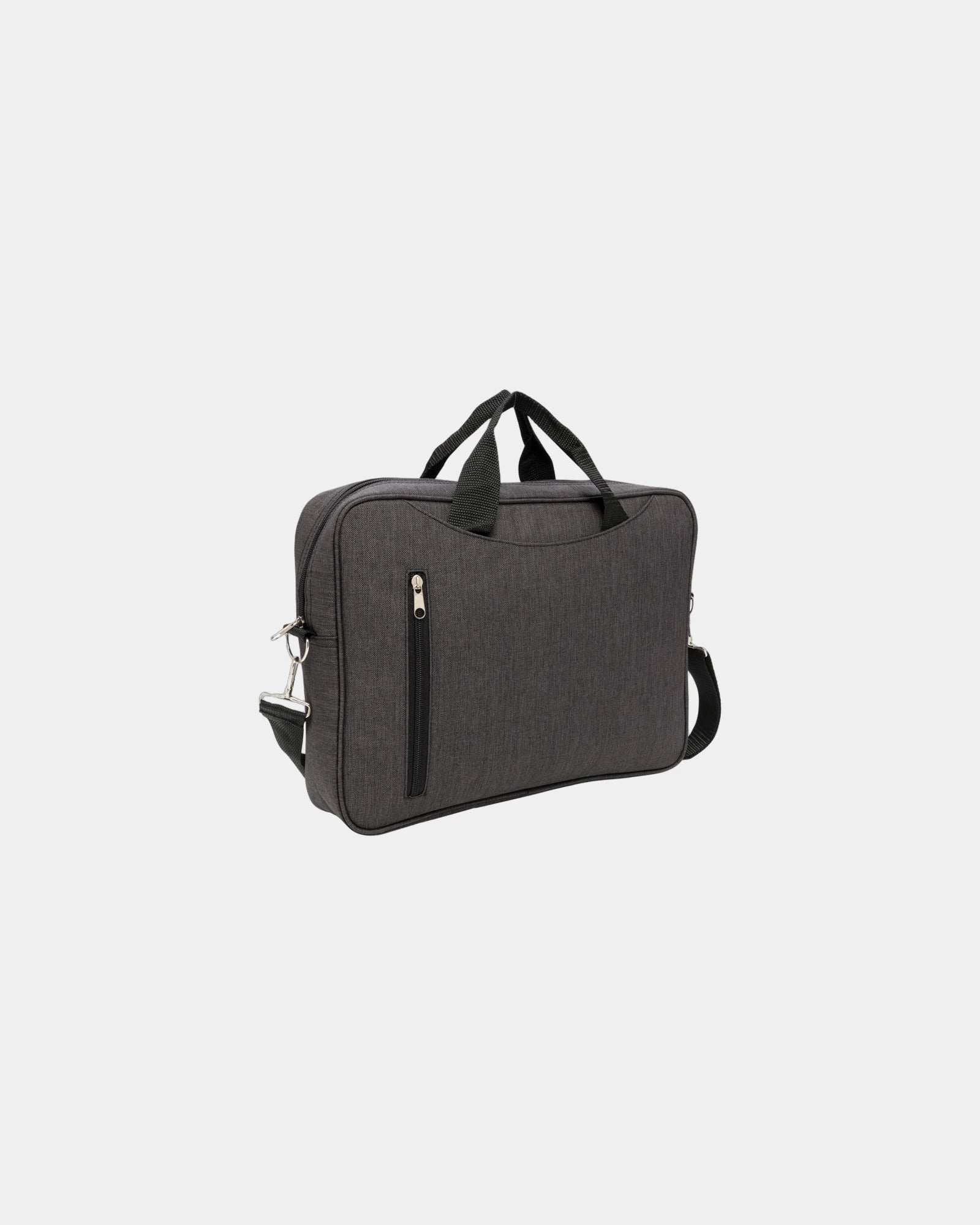 Laptoptas 600D polyester 15" om te personaliseren - Antraciet