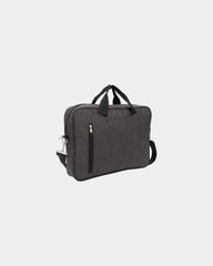 Laptoptas 600D polyester 15" om te personaliseren - Antraciet