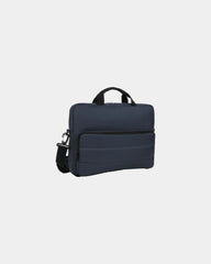 Laptoptas gerecycled RPET 15,6" om te personaliseren - Marineblauw