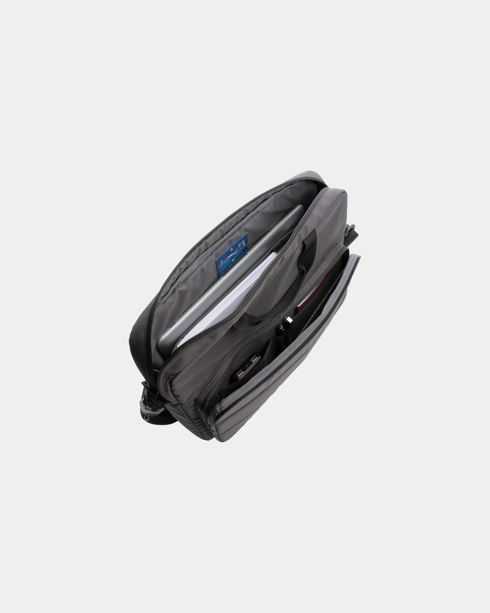 Laptoptas gerecycled RPET 15,6" om te personaliseren - 6
