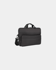 Laptoptas gerecycled RPET 15,6" om te personaliseren - Zwart