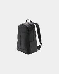 Rugzak polyester USB-poort laptop 15" om te personaliseren - Zwart