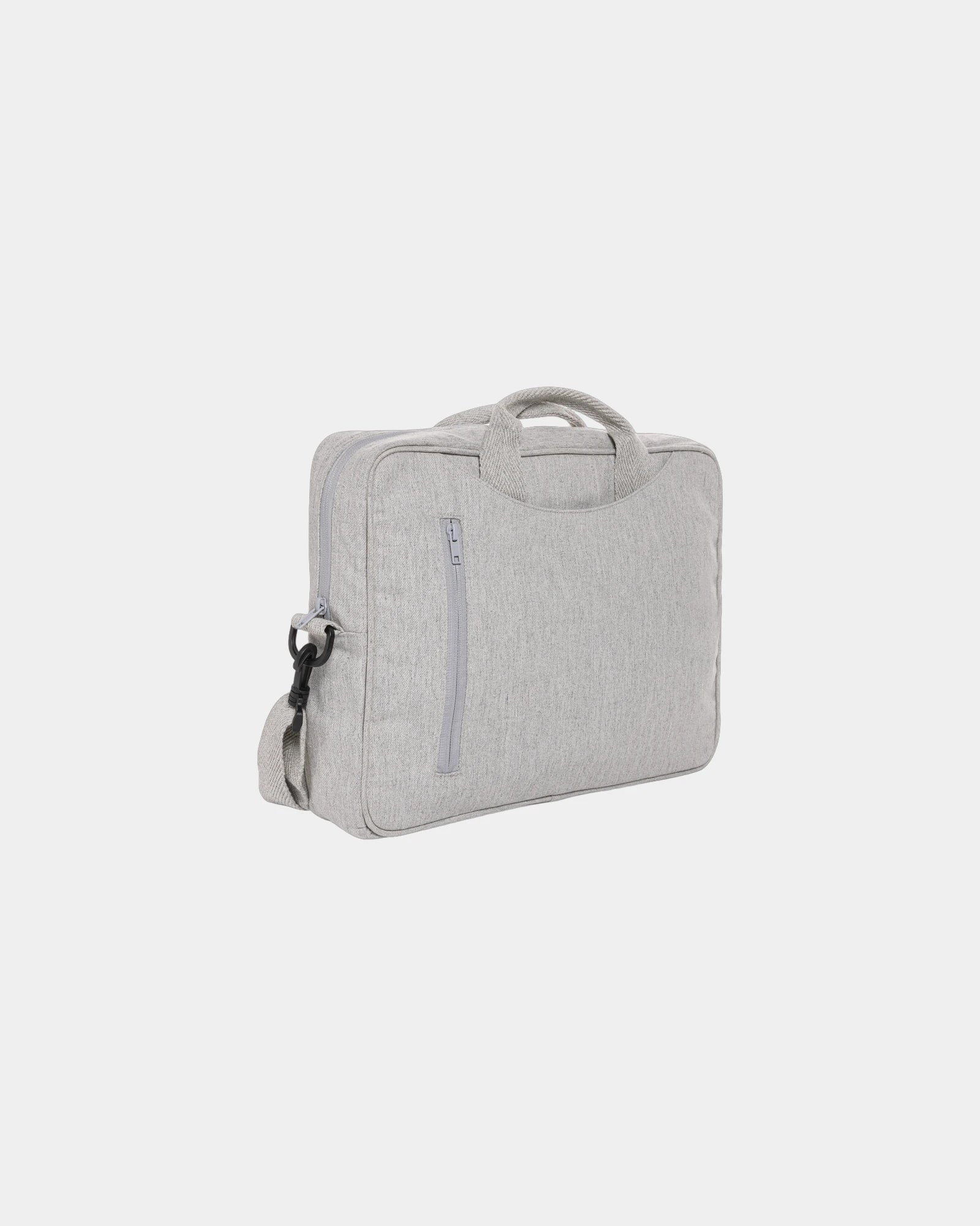 Laptoptas gerecycled katoen AWARE 15,4" om te personaliseren - Grijs