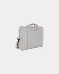 Laptoptas gerecycled katoen AWARE 15,4" om te personaliseren - Grijs