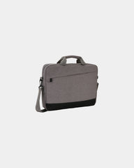Laptoptas polyester 15" zonder pvc om te personaliseren - Grijs