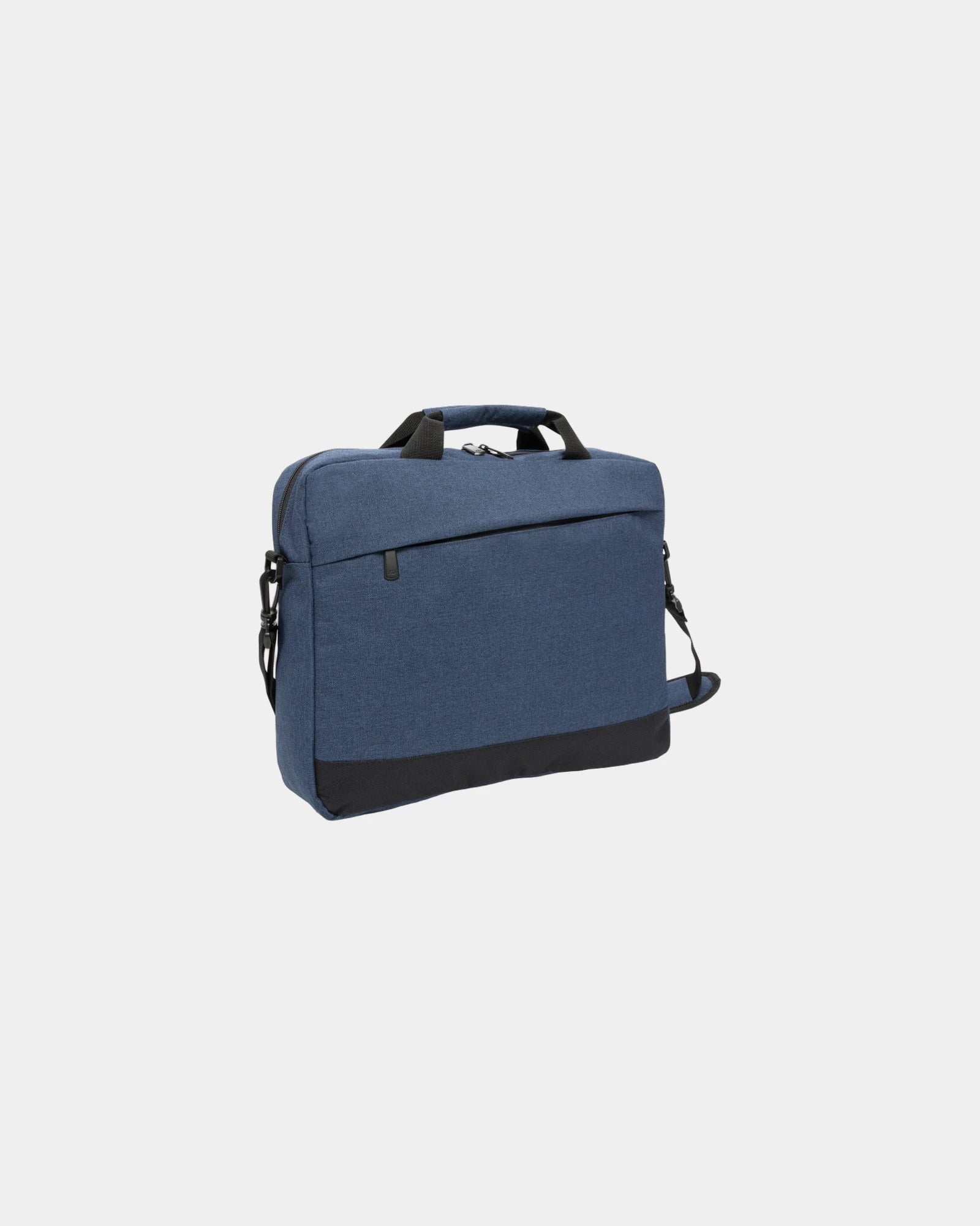 Laptoptas polyester 15" zonder pvc om te personaliseren - Marineblauw