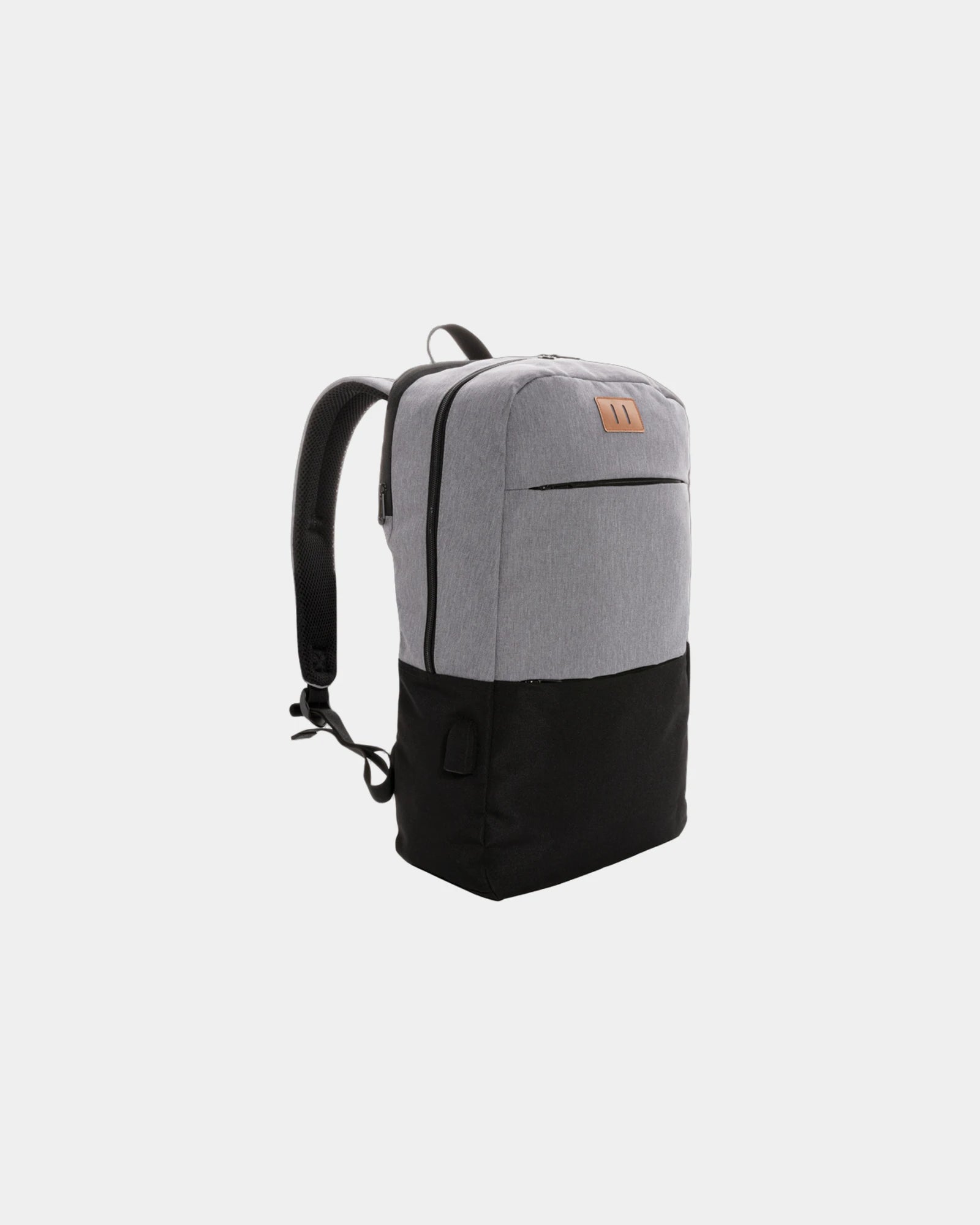Rugzak polyester 15,6" laptop anti-RFID om te personaliseren - Zwart