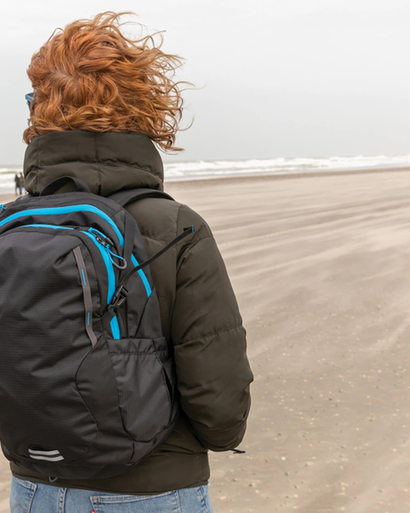 Rugzak polyester 26L met laptopvak om te personaliseren - 8