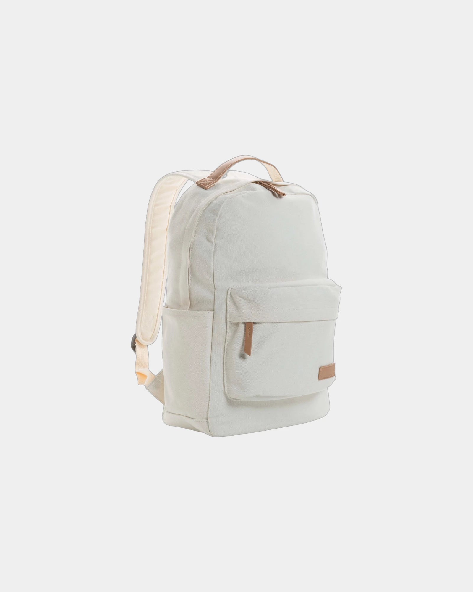 Rugzak van gerecycled canvas AWARE 16L om te personaliseren - Gebroken wit