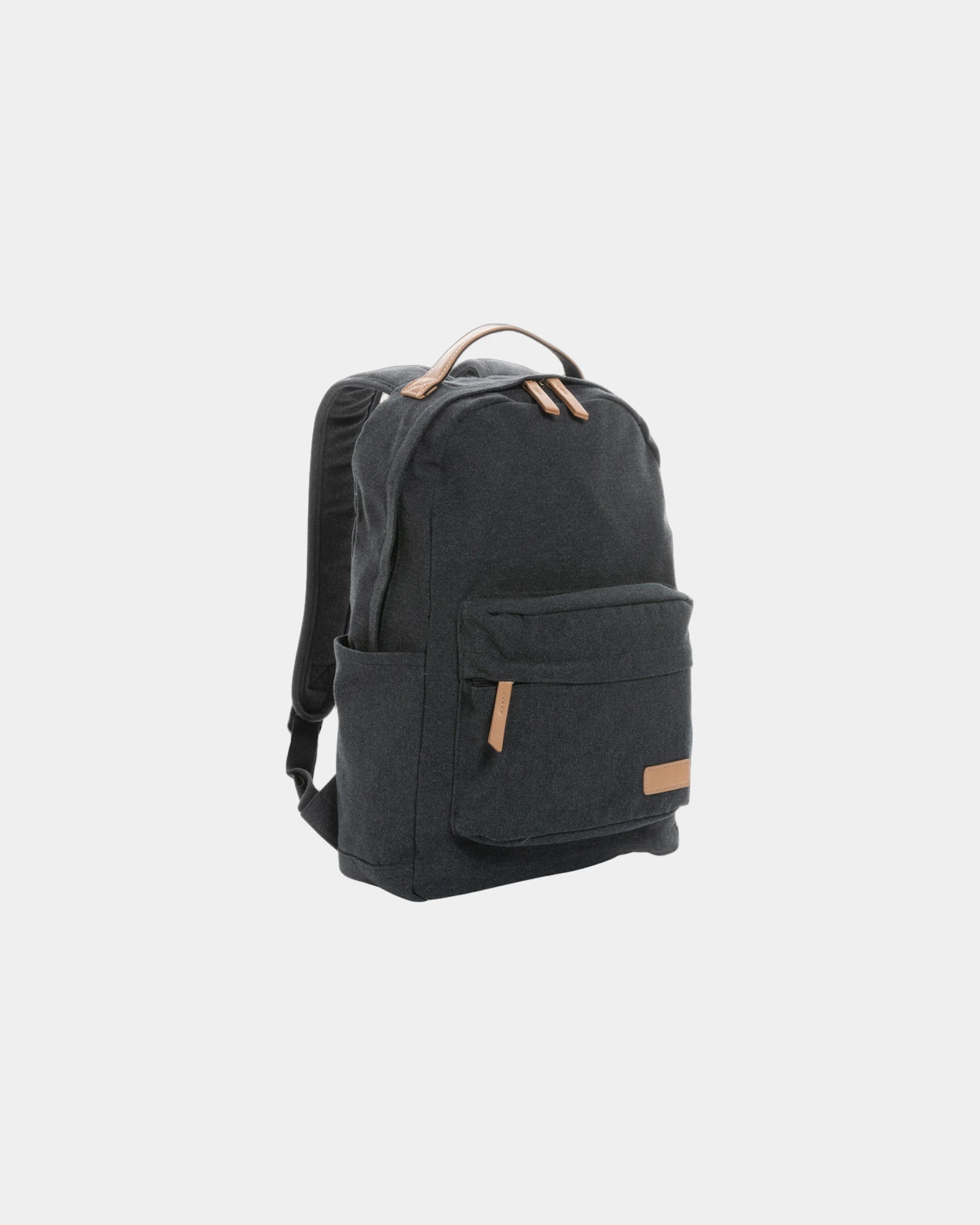 Rugzak van gerecycled canvas AWARE 16L om te personaliseren - Zwart