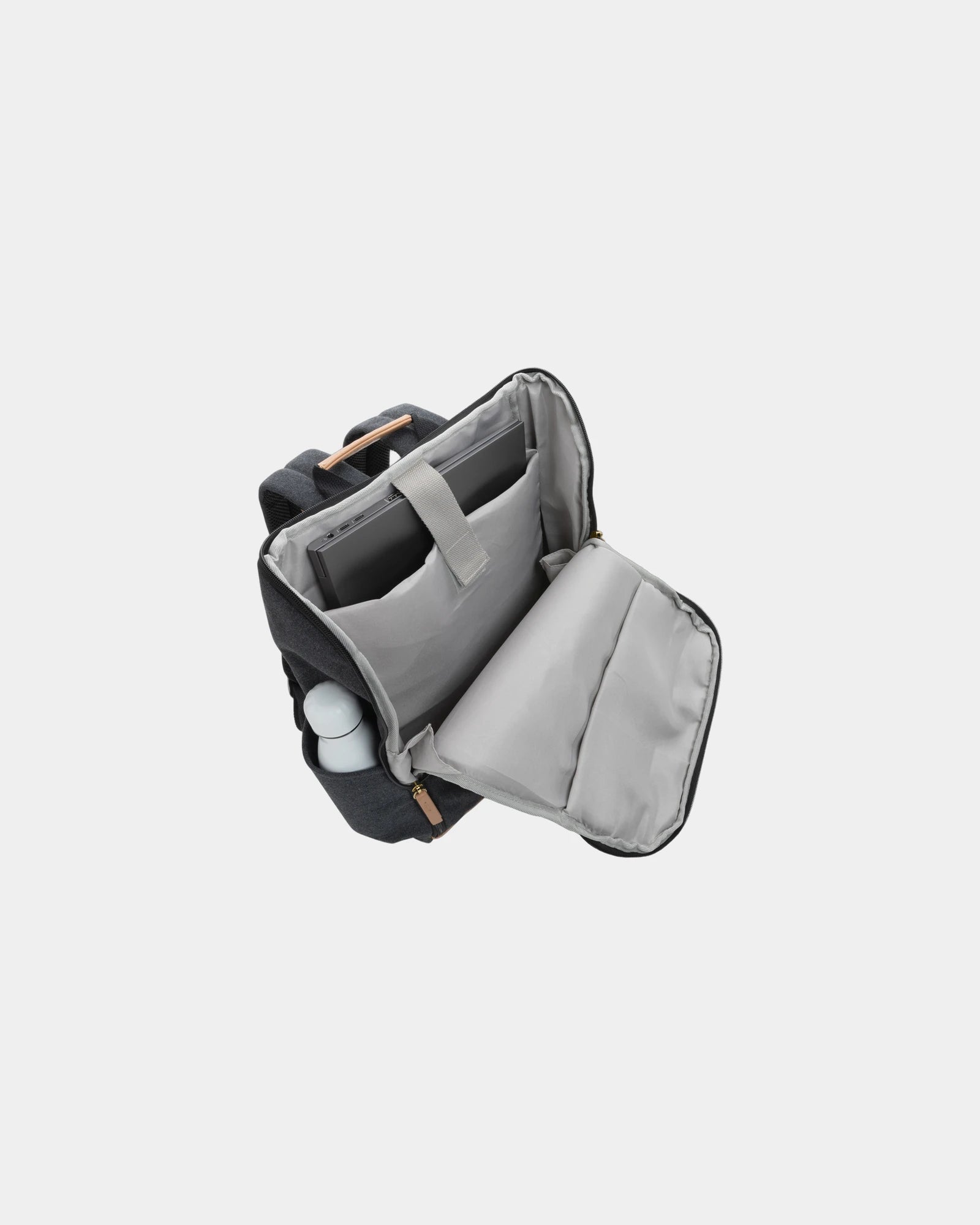 Rugzak laptop gerecycled canvas 16oz om te personaliseren - 5