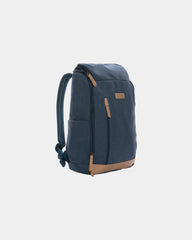 Rugzak laptop gerecycled canvas 16oz om te personaliseren - Blauw