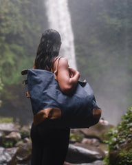 Weekendtas gerecycled canvas 40L om te personaliseren - 19