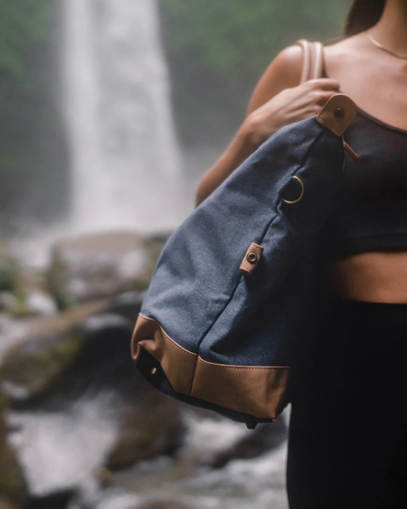 Weekendtas gerecycled canvas 40L om te personaliseren - 20