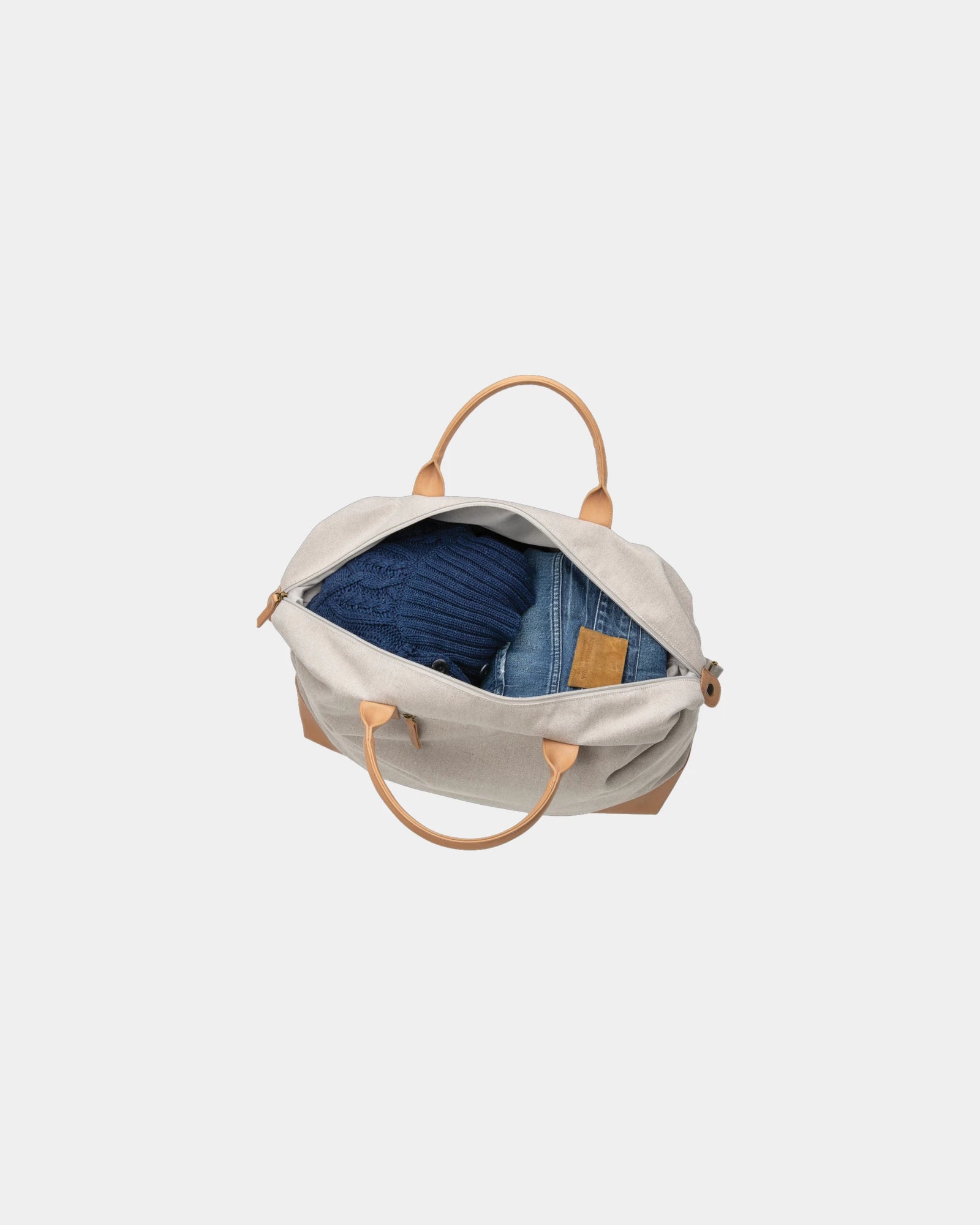 Weekendtas gerecycled canvas 40L om te personaliseren - 11