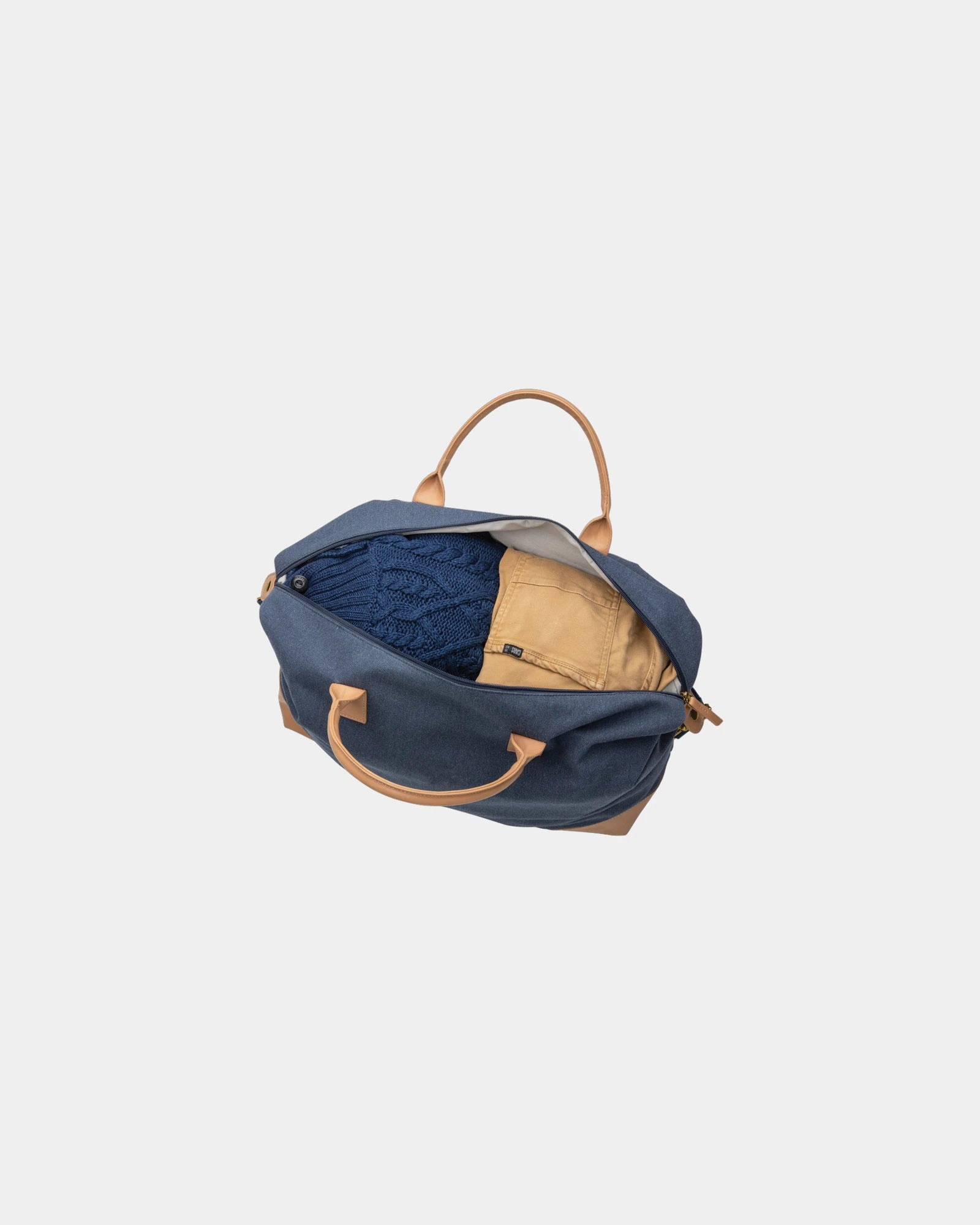 Weekendtas gerecycled canvas 40L om te personaliseren - 17