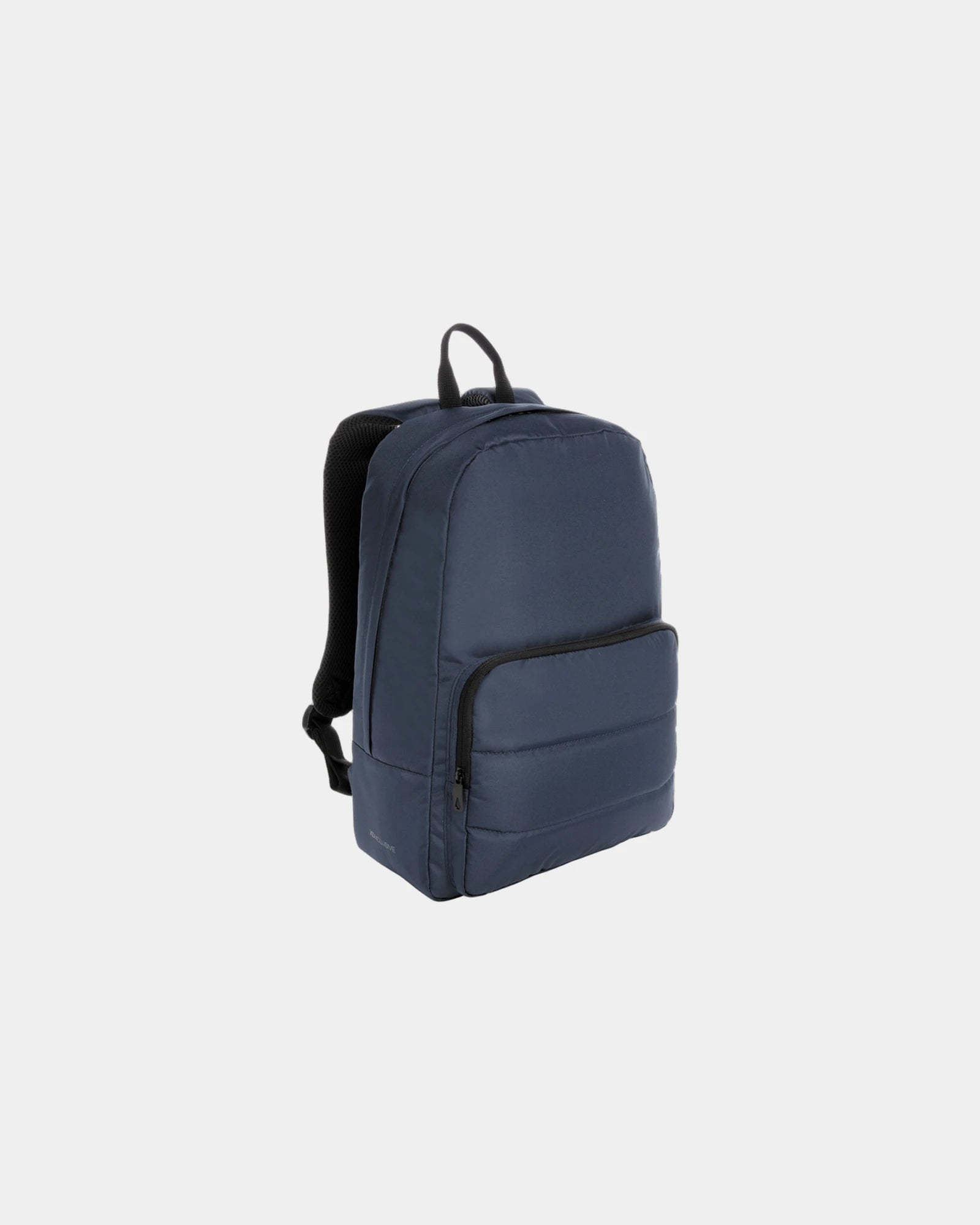 Rugzak laptop 15,6" gerecycled RPET om te personaliseren - Marineblauw